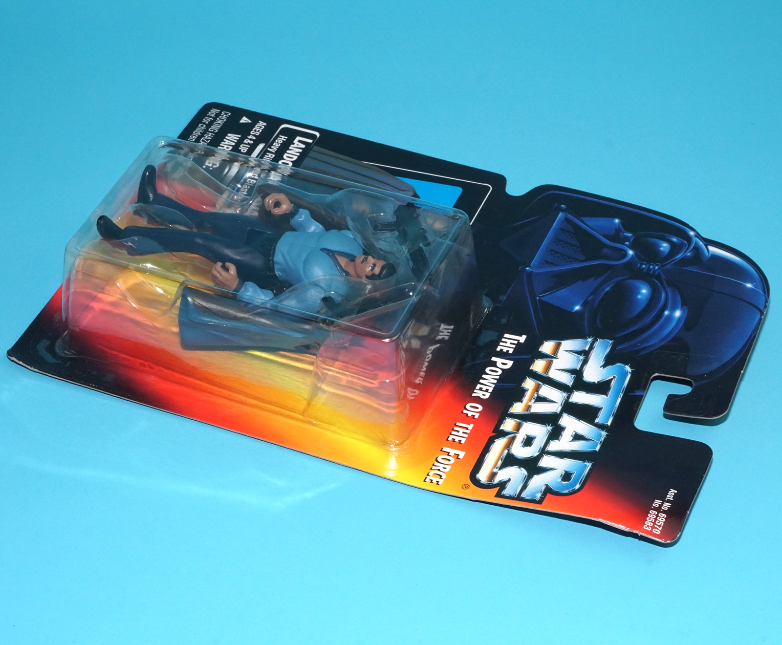 STAR WARS POTF2 LANDO CALRISSIAN MOC MOSC US CARD 1995 KENNER - Image 5