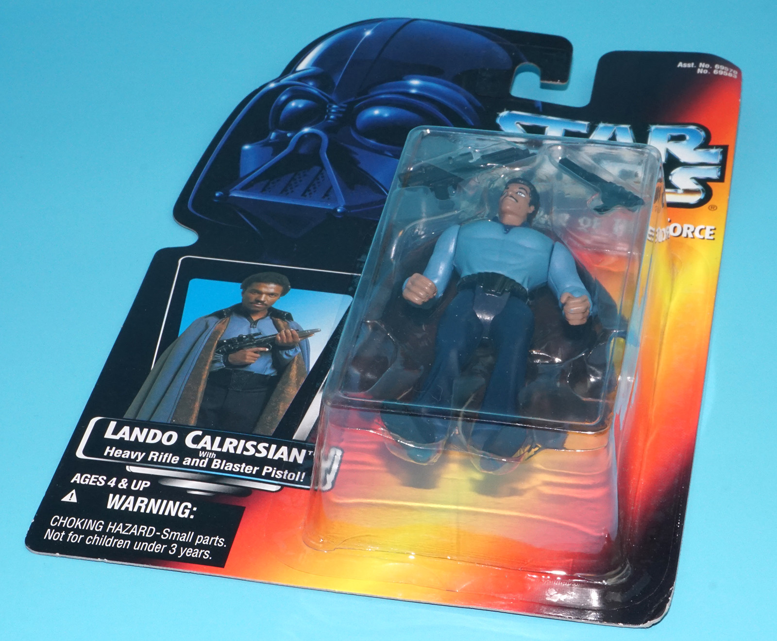 STAR WARS POTF2 LANDO CALRISSIAN MOC MOSC US CARD 1995 KENNER - Image 6