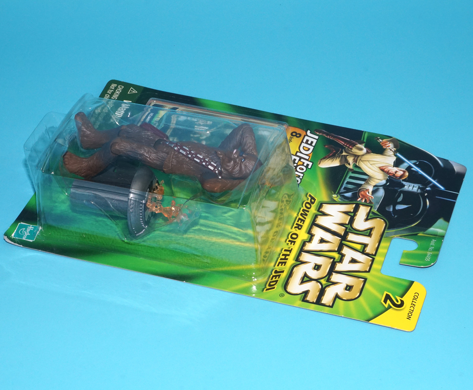 STAR WARS POTJ CHEWBACCA DEJARIK CHAMPION MOC MOSC 2000 HASBRO - Image 5