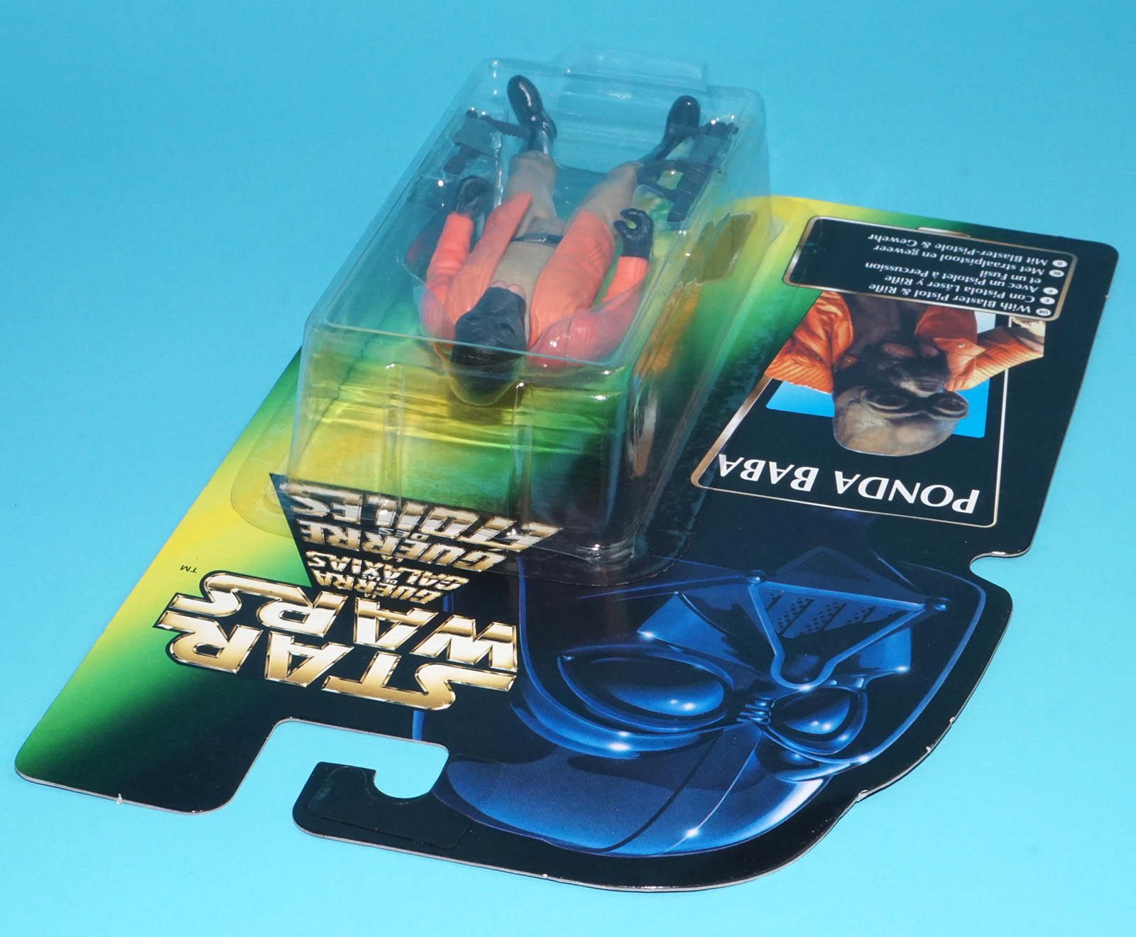 STAR WARS POTF2 PONDA BABA WALRUSMAN MOC MOSC EURO CARD 1996 KENNER - Image 4