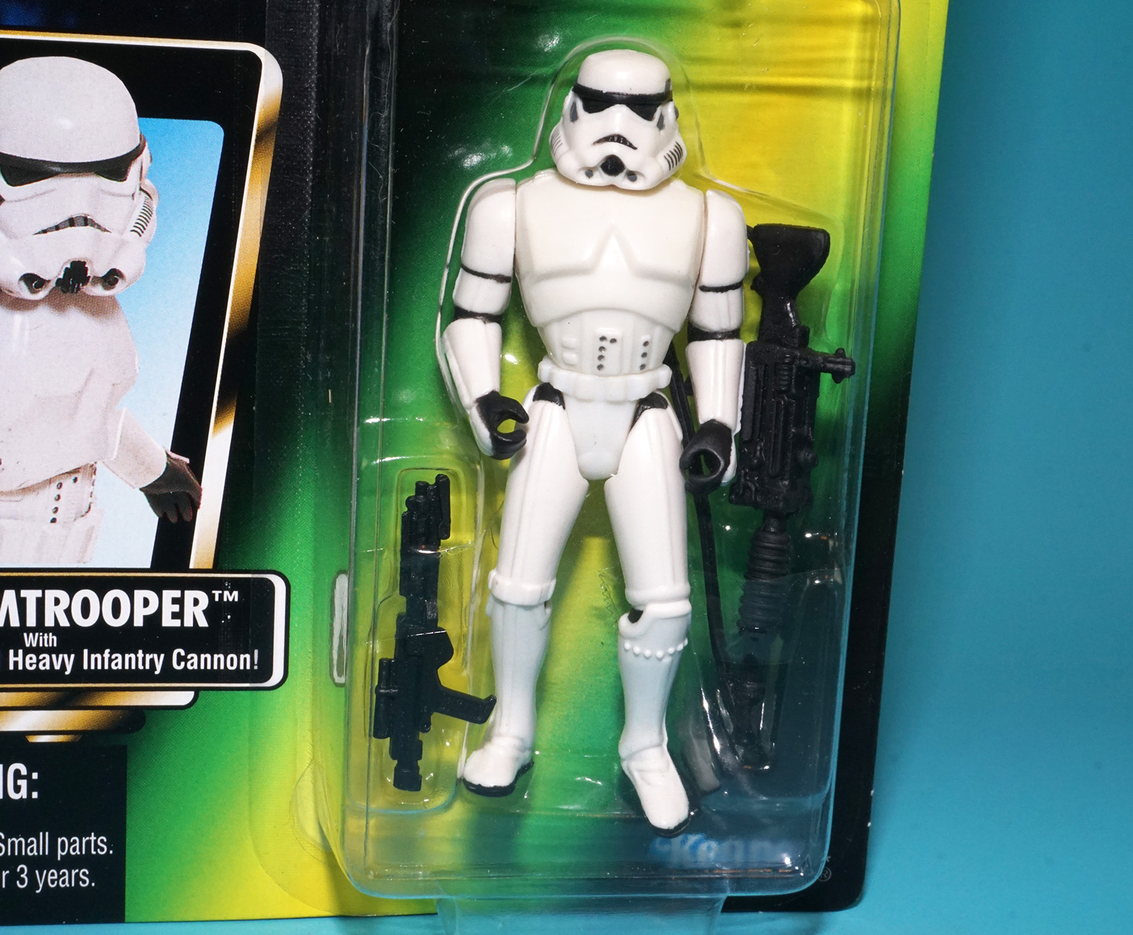 STAR WARS POTF2 STORMTROOPER MOC MOSC US CARD JAPAN 1995 KENNER - Image 2