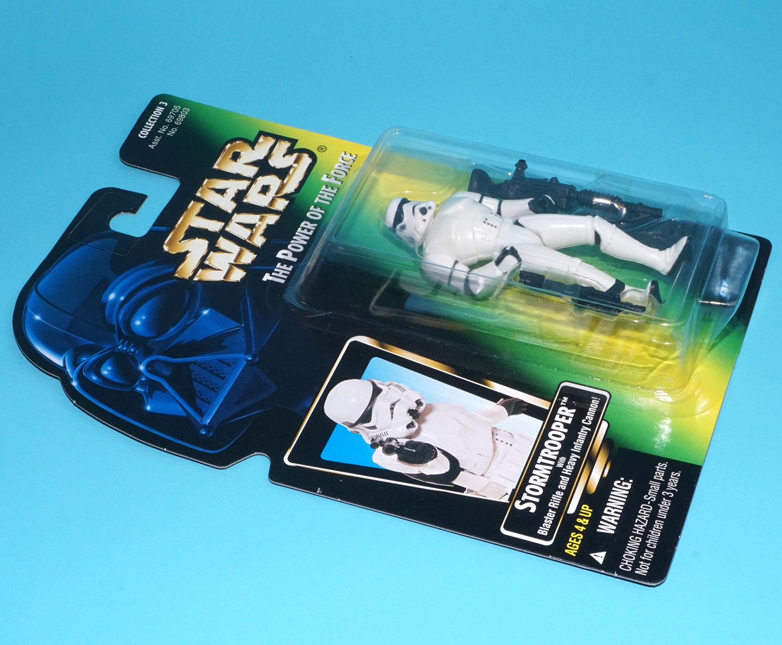 STAR WARS POTF2 STORMTROOPER MOC MOSC US CARD JAPAN 1995 KENNER - Image 3