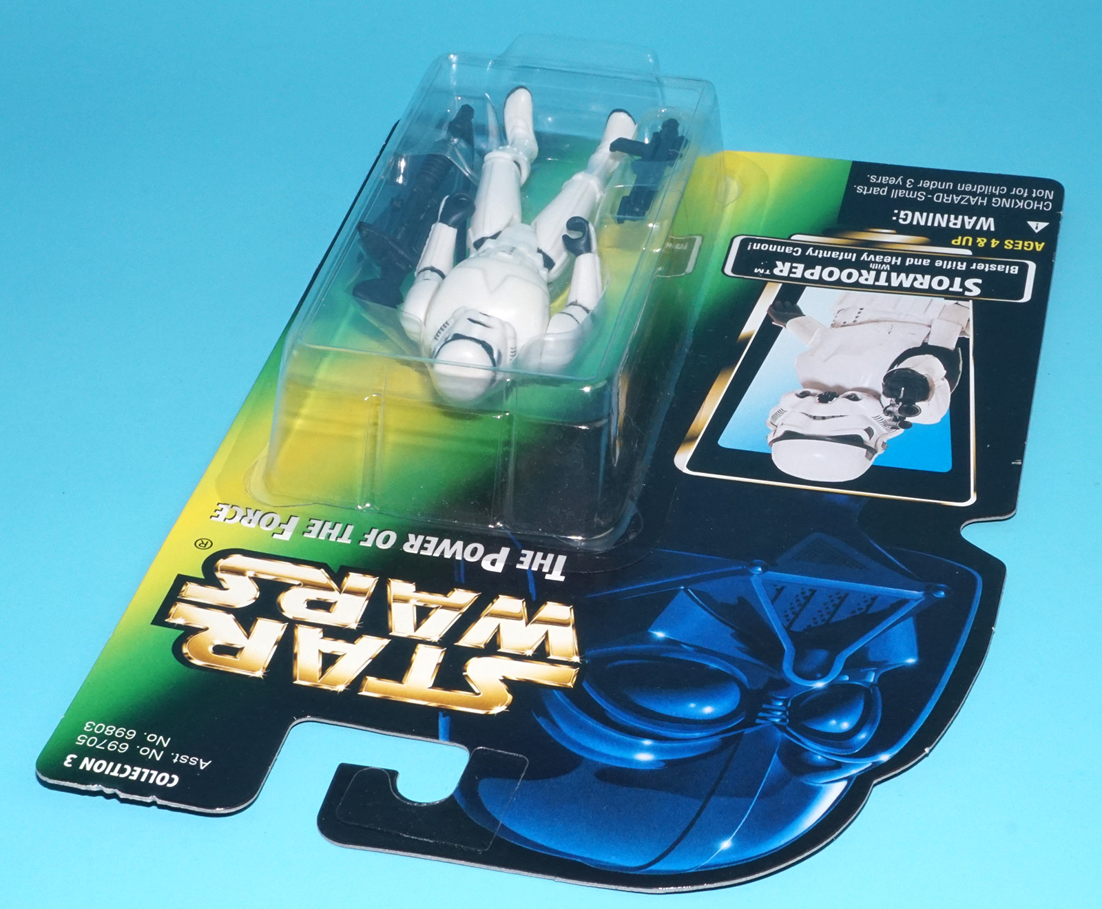 STAR WARS POTF2 STORMTROOPER MOC MOSC US CARD JAPAN 1995 KENNER - Image 4