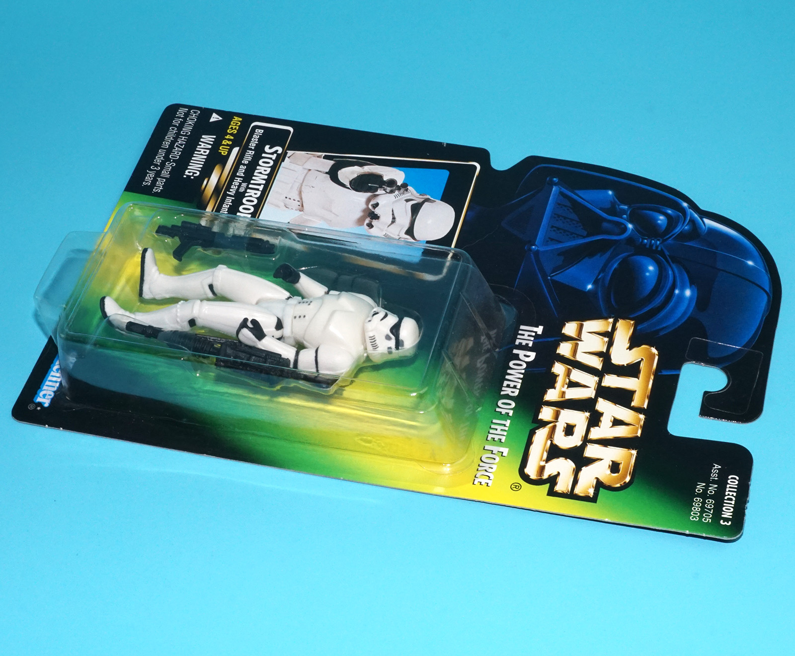 STAR WARS POTF2 STORMTROOPER MOC MOSC US CARD JAPAN 1995 KENNER - Image 5