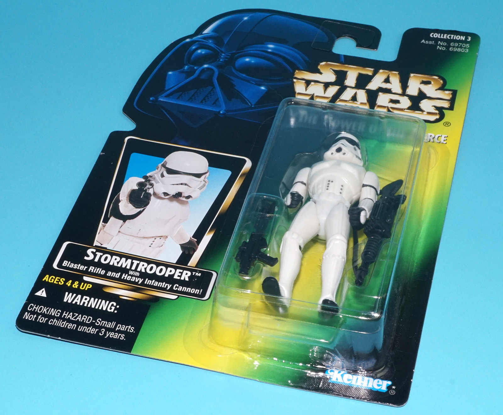 STAR WARS POTF2 STORMTROOPER MOC MOSC US CARD JAPAN 1995 KENNER - Image 6