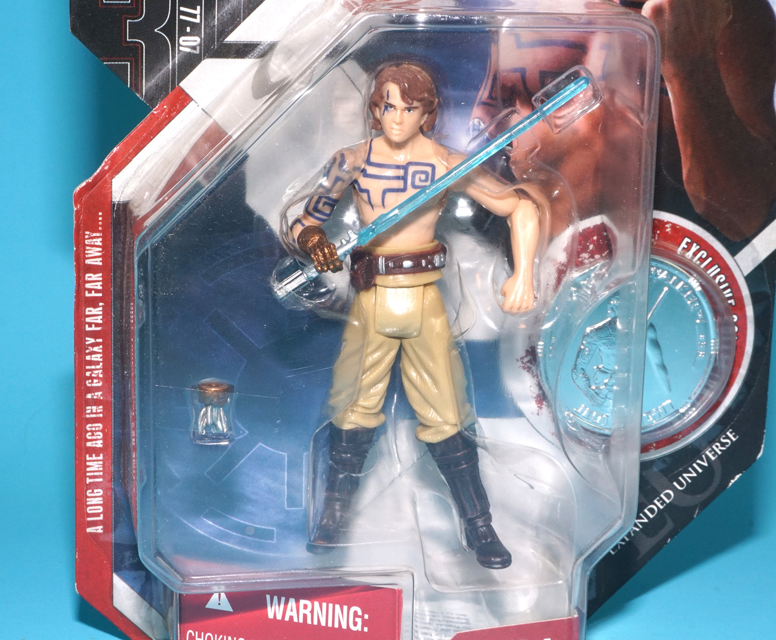 STAR WARS 30TH ANNIVERSARY ANAKIN SKYWALKER EXPANDED UNIVERSE MOC MOSC 2007 HASBRO - Image 2