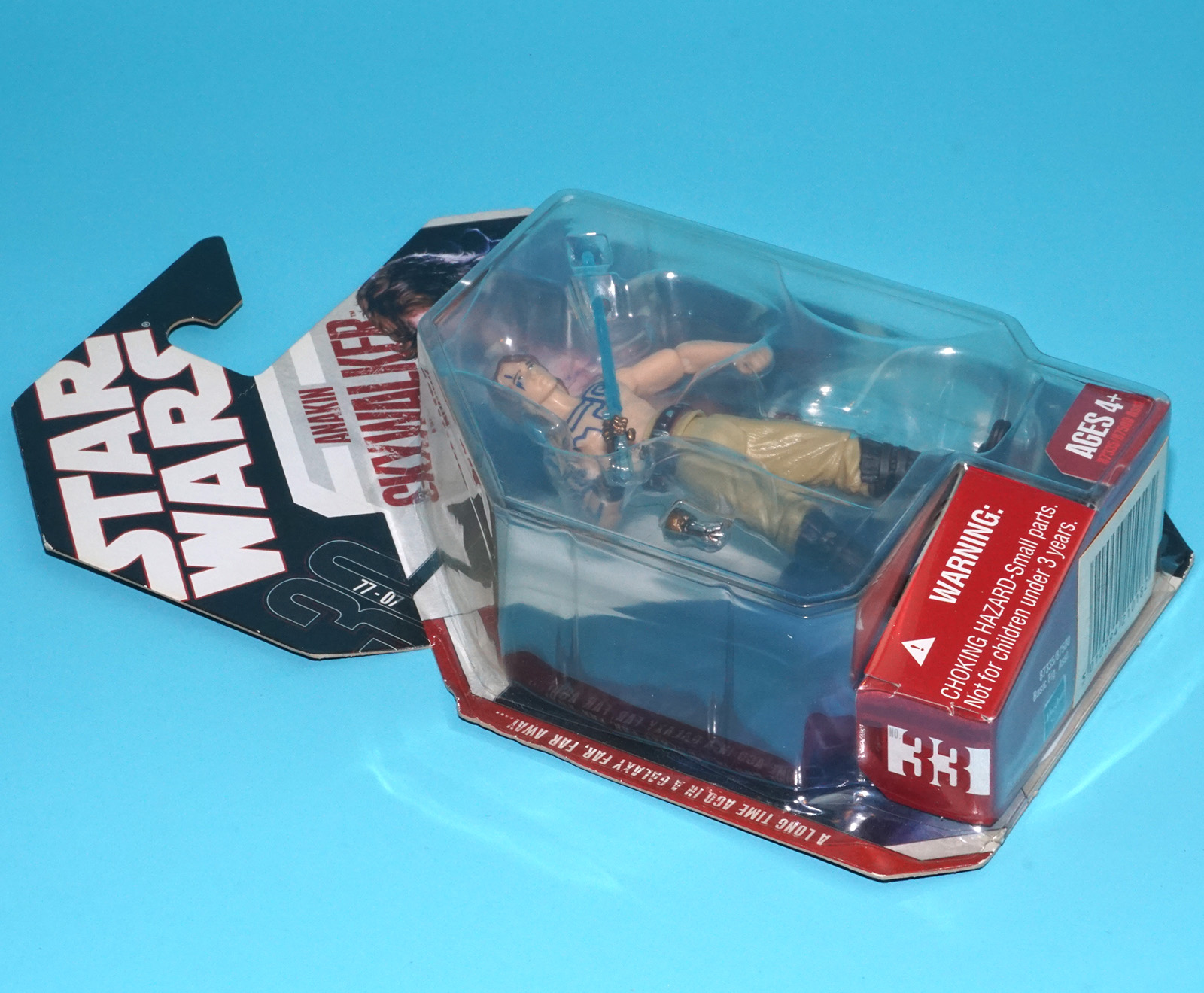 STAR WARS 30TH ANNIVERSARY ANAKIN SKYWALKER EXPANDED UNIVERSE MOC MOSC 2007 HASBRO - Image 3