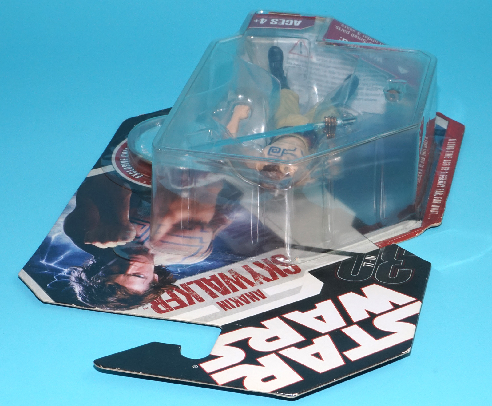 STAR WARS 30TH ANNIVERSARY ANAKIN SKYWALKER EXPANDED UNIVERSE MOC MOSC 2007 HASBRO - Image 4