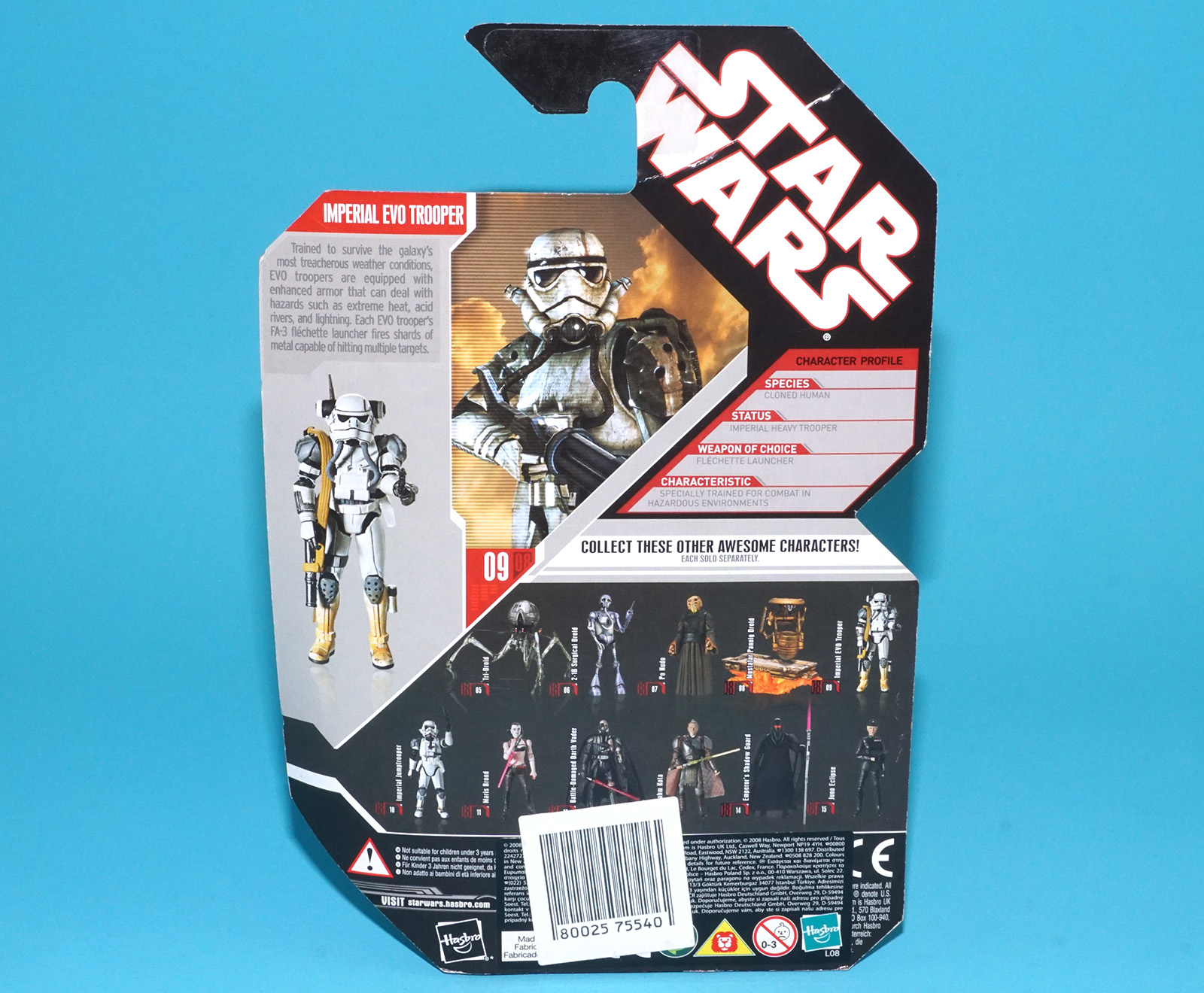 STAR WARS 30TH ANNIVERSARY IMPERIAL EVO TROOPER MOC MOSC 2007 HASBRO - Image 7