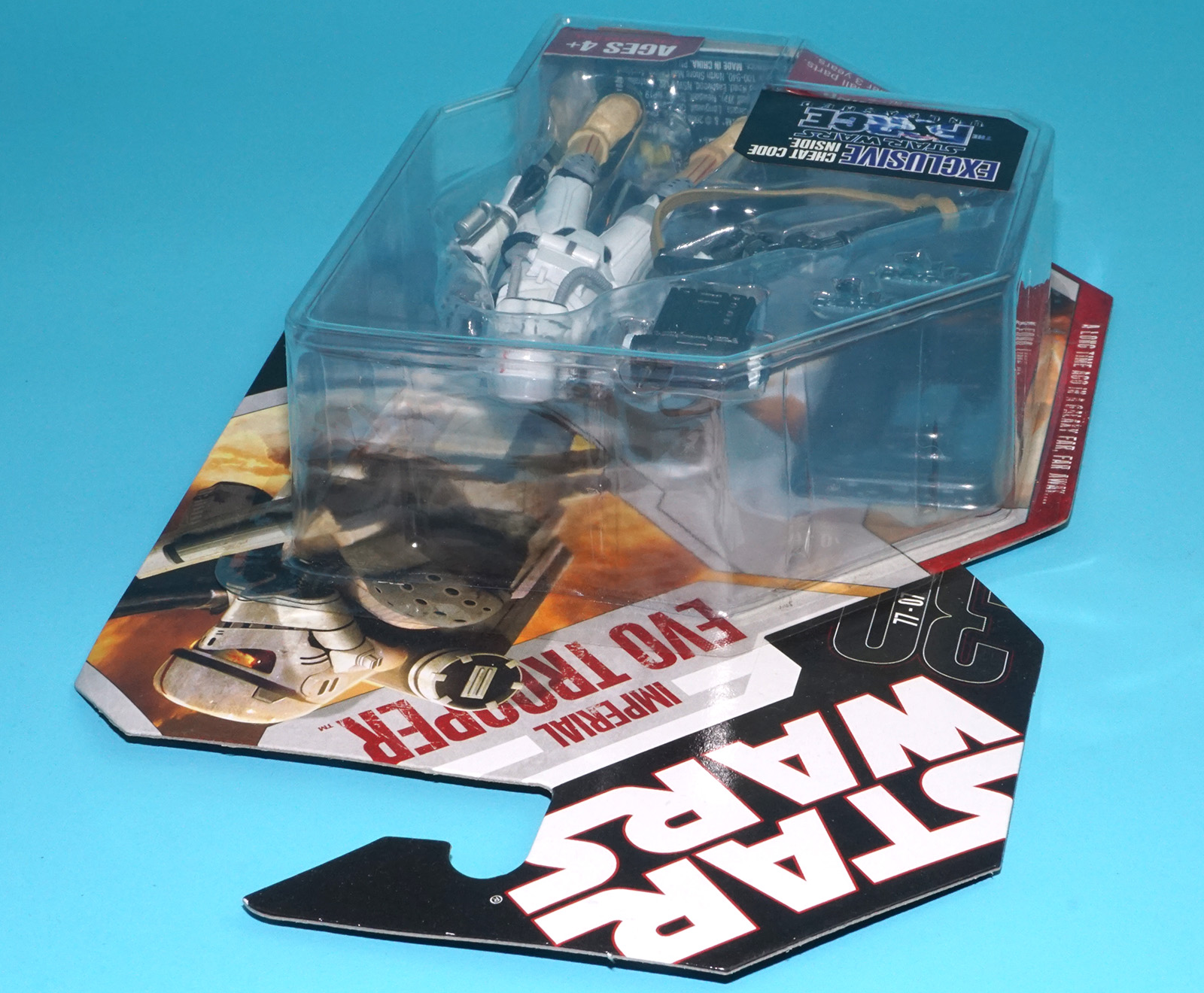 STAR WARS 30TH ANNIVERSARY IMPERIAL EVO TROOPER MOC MOSC 2007 HASBRO - Image 4