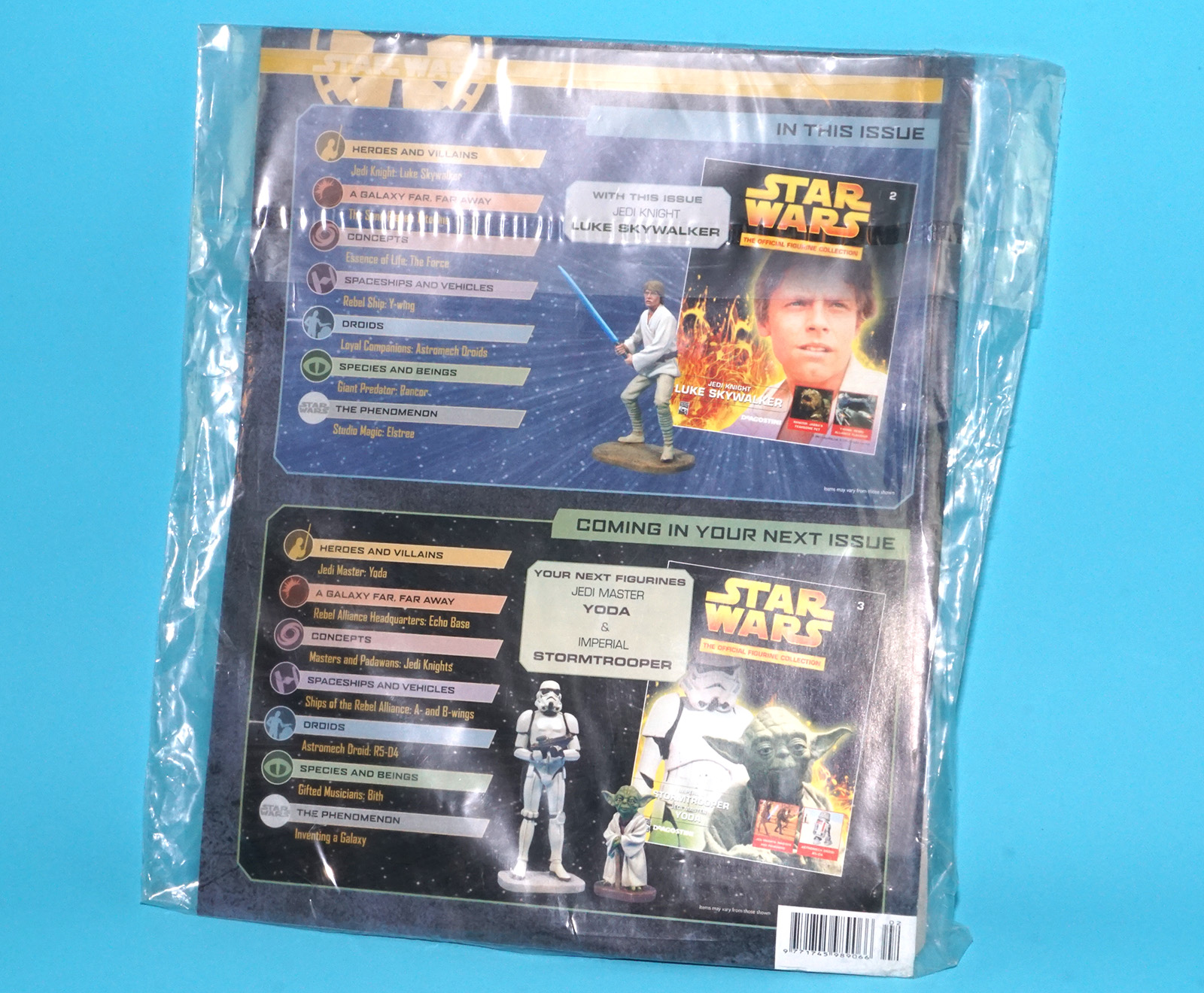 STAR WARS OFFICIAL FIGURINE COLLECTION #2 LUKE SKYWALKER MISB SEALED 2005 DEAGOSTINI - Image 4