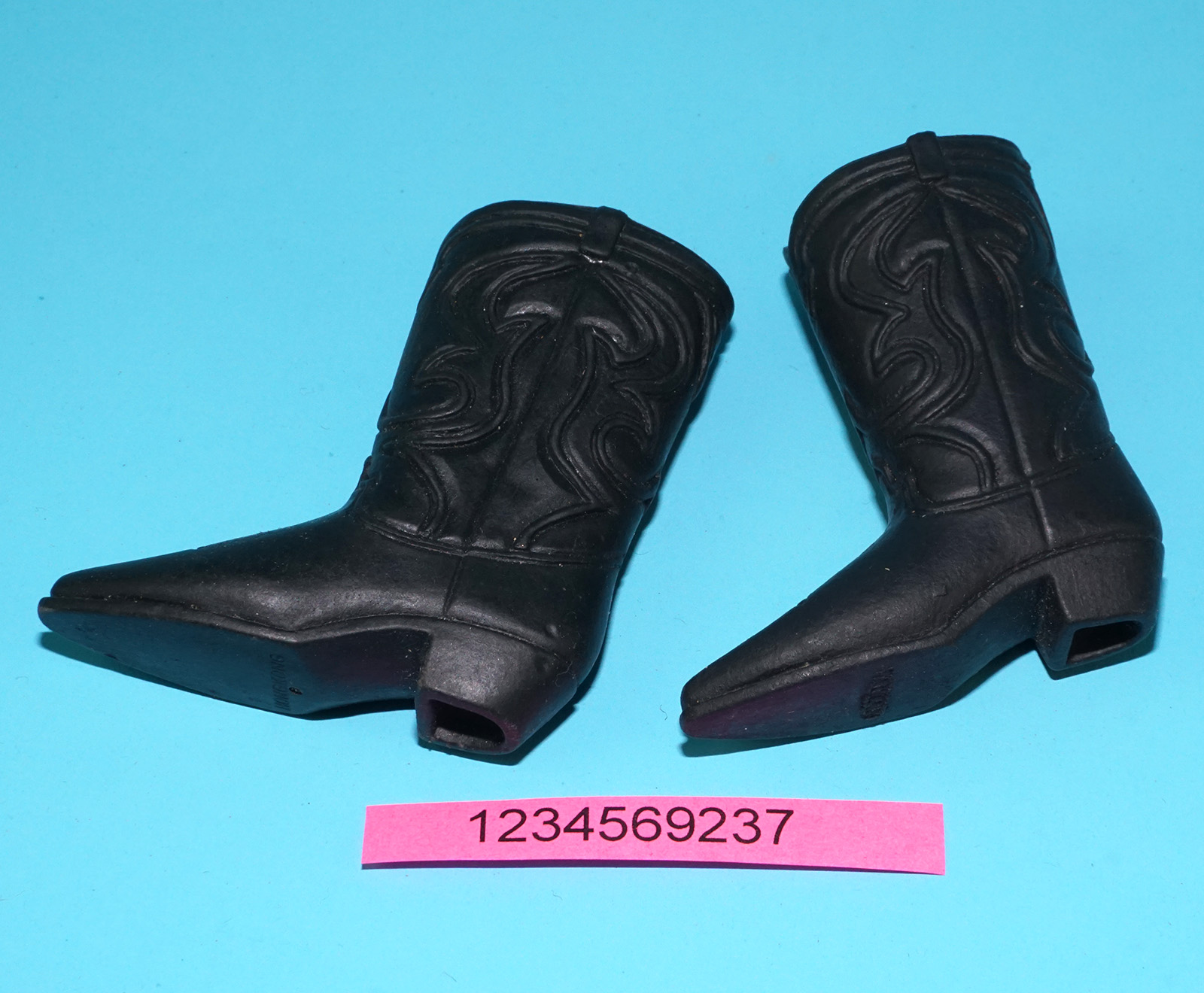 BIG JIM ORIGINAL SPARE PART COWBOY BOOTS 1975 MATTEL - Image 2