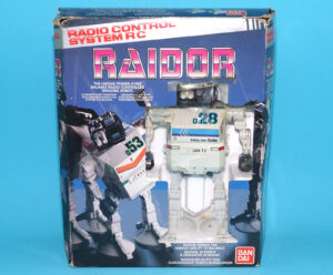 TRANSFORMERS ROBO MACHINE RAIDOR WALKINGROBO TYPE-1 BOXED EURO BOX 1985 BANDAI GOBOTS WORKS!
