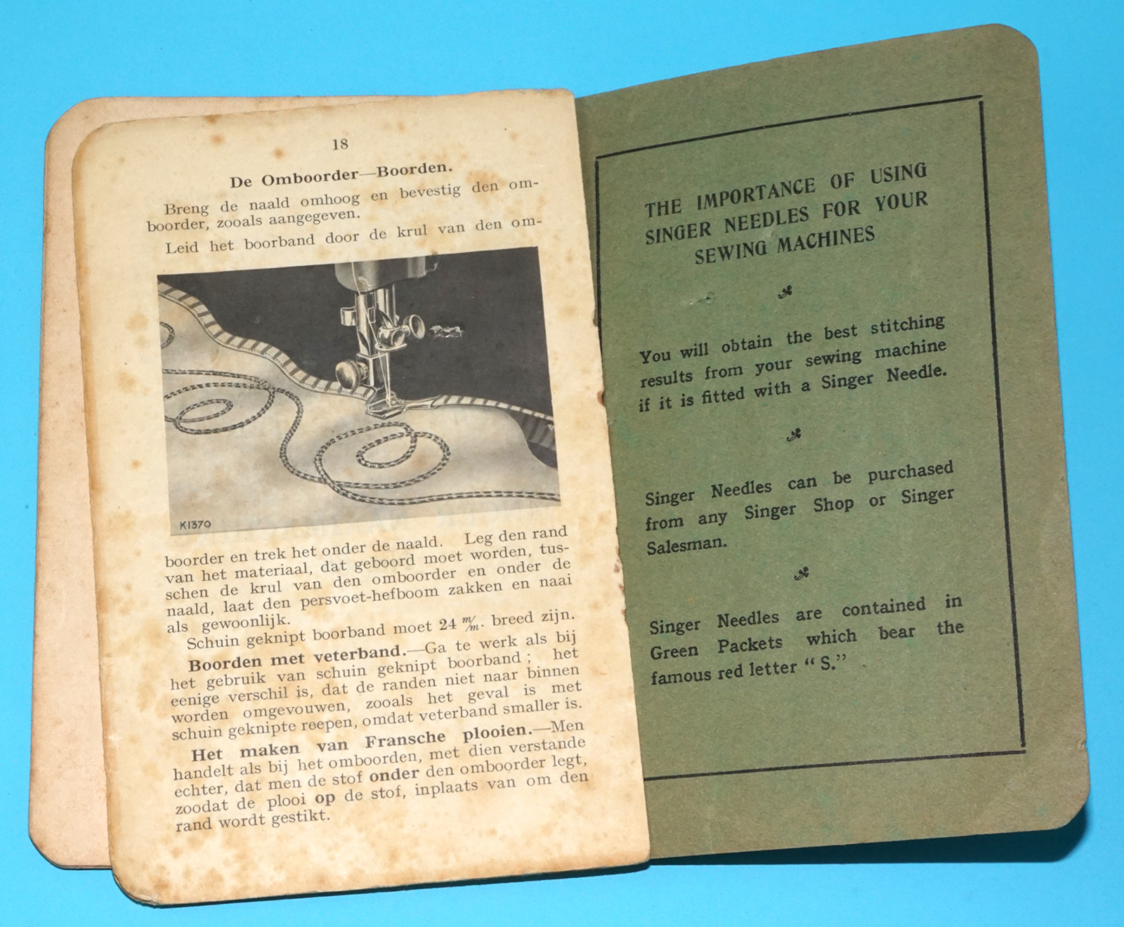 SINGER SEWING MACHINES INSTRUCTIONS B.U.K. ELECTRIC MOTORS 1928 SINGER MANUFACTURING CO - Image 14