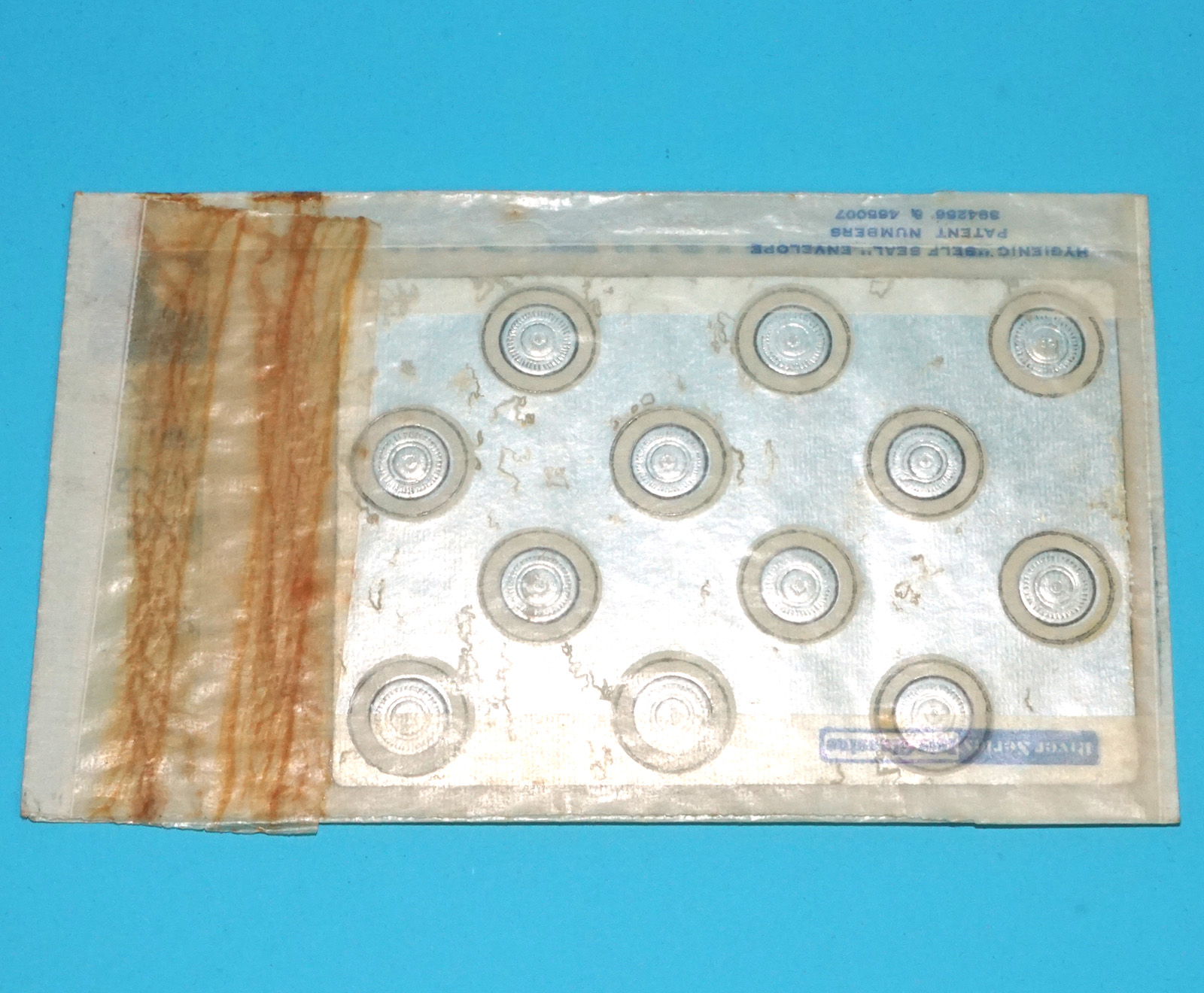 CORGI TOYS #1461 SELF ADHESIVE ACCESSORIES B PACK SEALED ENVELOPE NRFP 1960s METTOY - Image 2