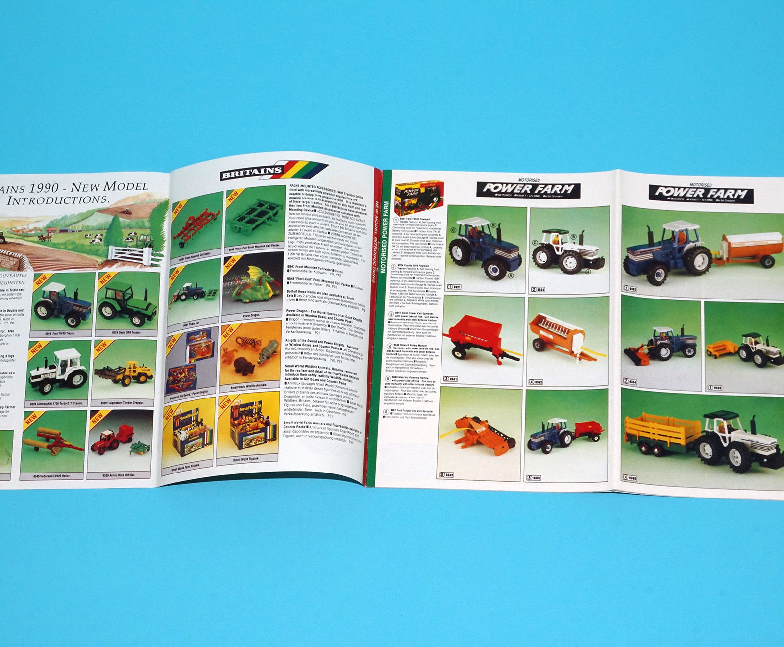 BRITAINS TOY CATALOG 1990 POCKET CATALOGUE KATALOG - Image 2