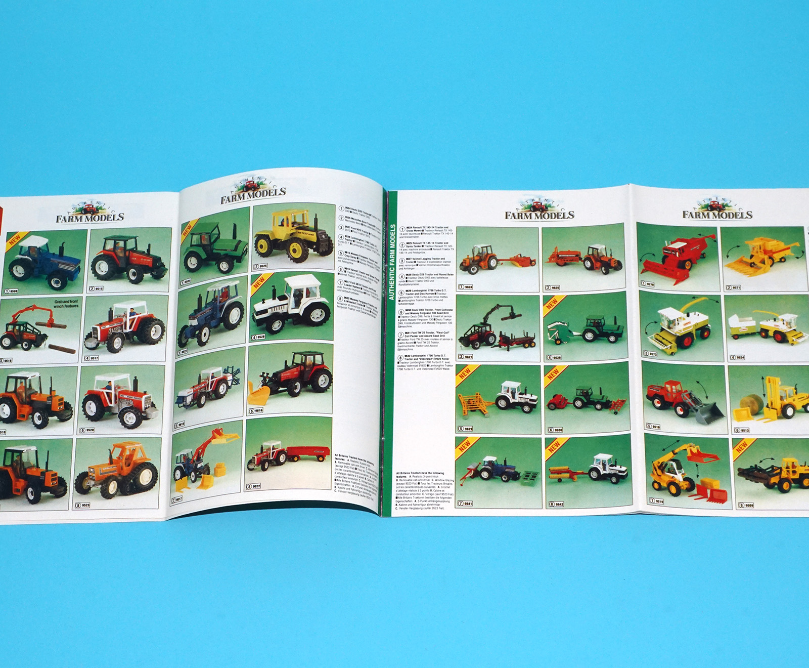 BRITAINS TOY CATALOG 1990 POCKET CATALOGUE KATALOG - Image 3