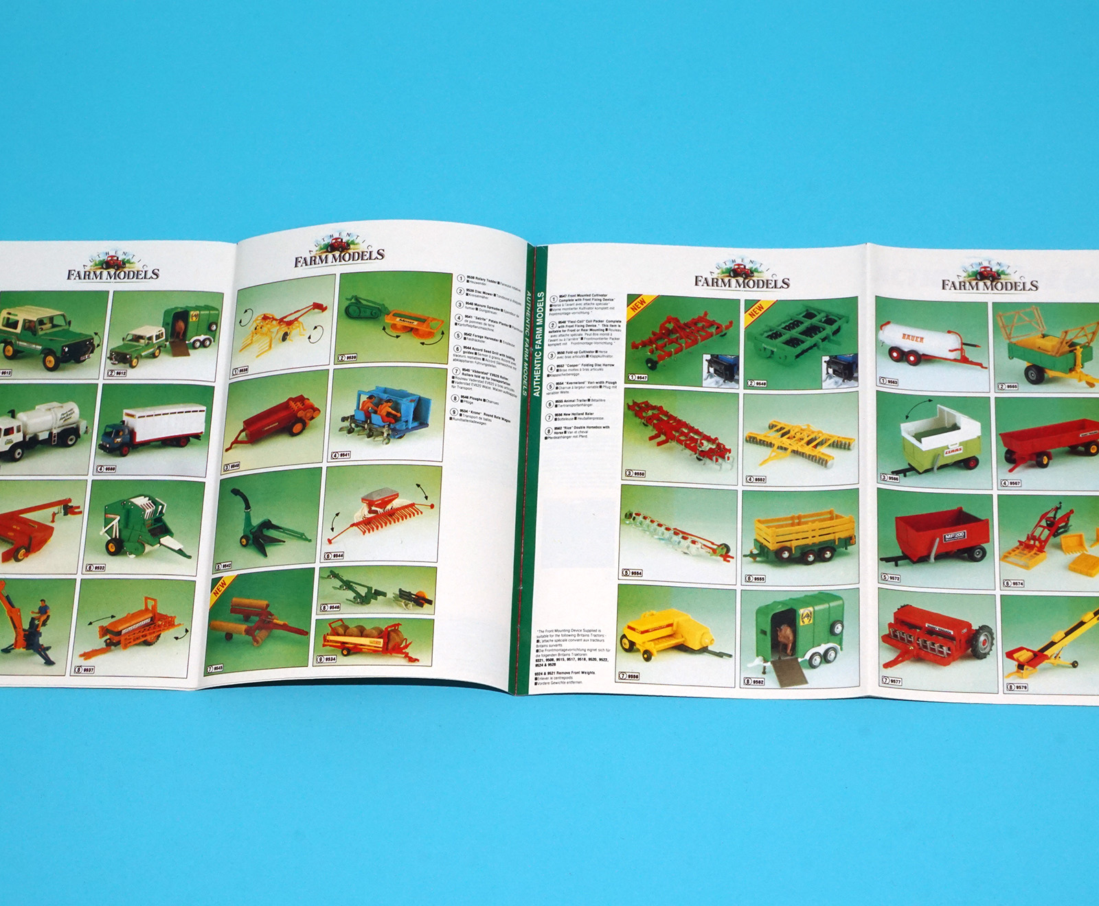 BRITAINS TOY CATALOG 1990 POCKET CATALOGUE KATALOG - Image 4