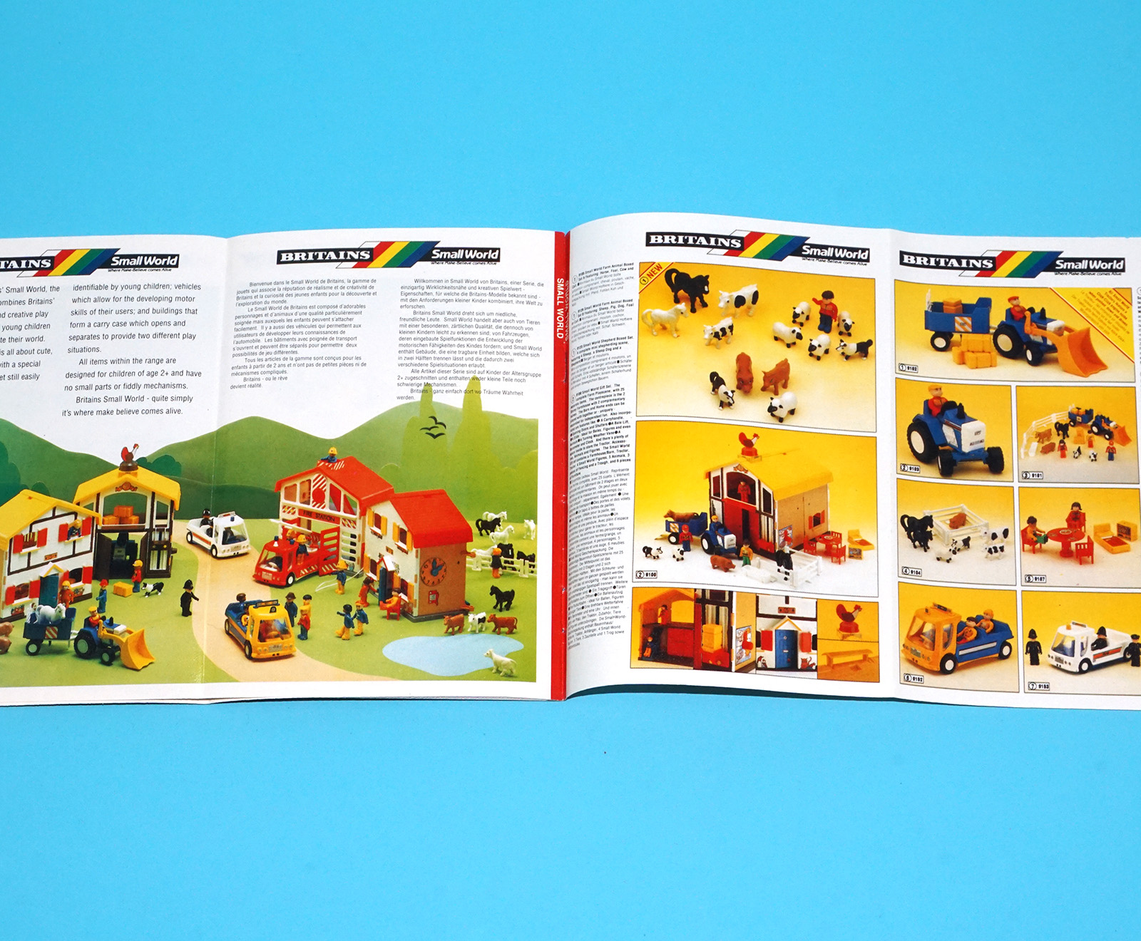 BRITAINS TOY CATALOG 1990 POCKET CATALOGUE KATALOG - Image 8