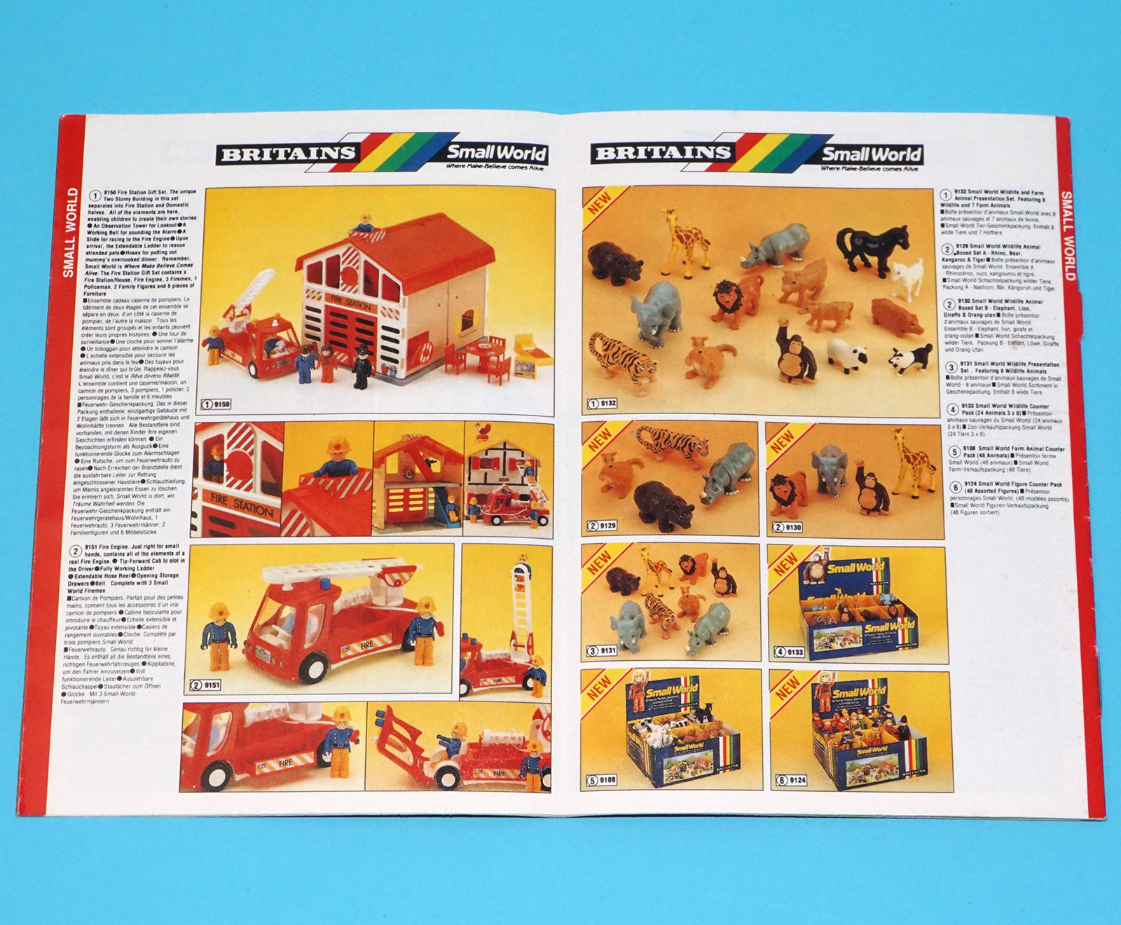 BRITAINS TOY CATALOG 1990 POCKET CATALOGUE KATALOG - Image 9