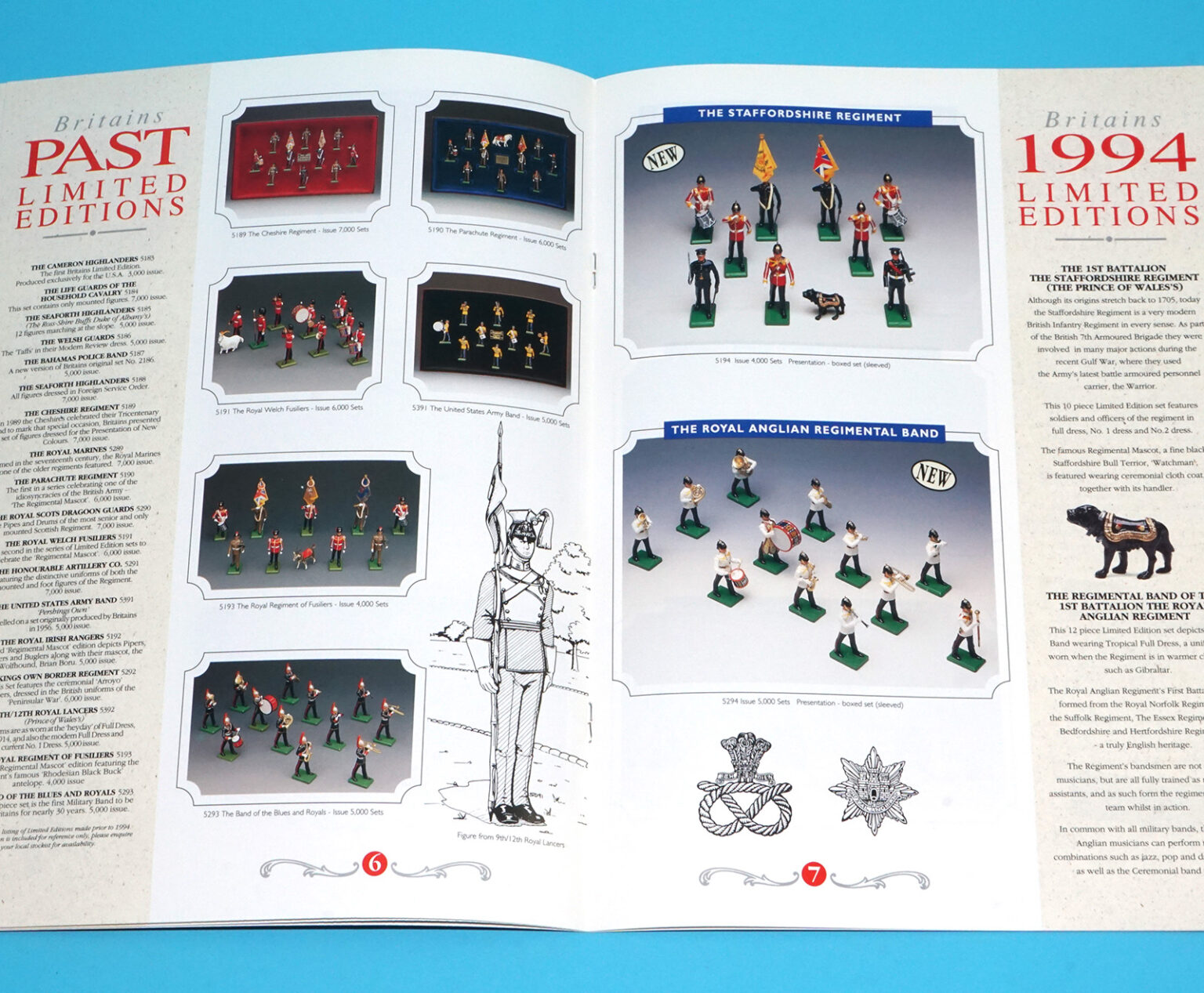 BRITAINS TOY CATALOG 1994 W. BRITAIN COLLECTION CATALOGUE KATALOG A4 ...