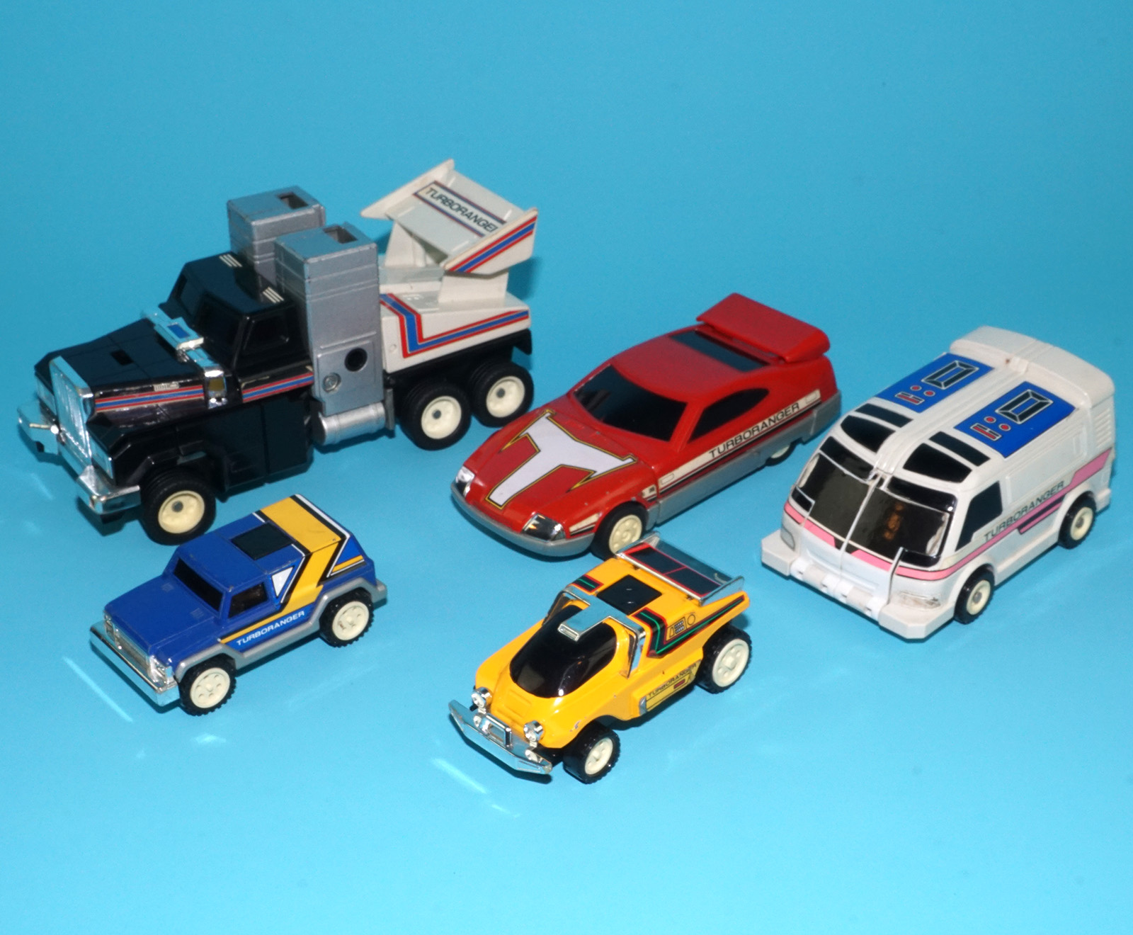 SUPER SENTAI TURBORANGER DX TURBO ROBO BOXED JAPANESE BOX 1989 BANDAI POWER RANGERS CHOGOKIN READ - Image 15