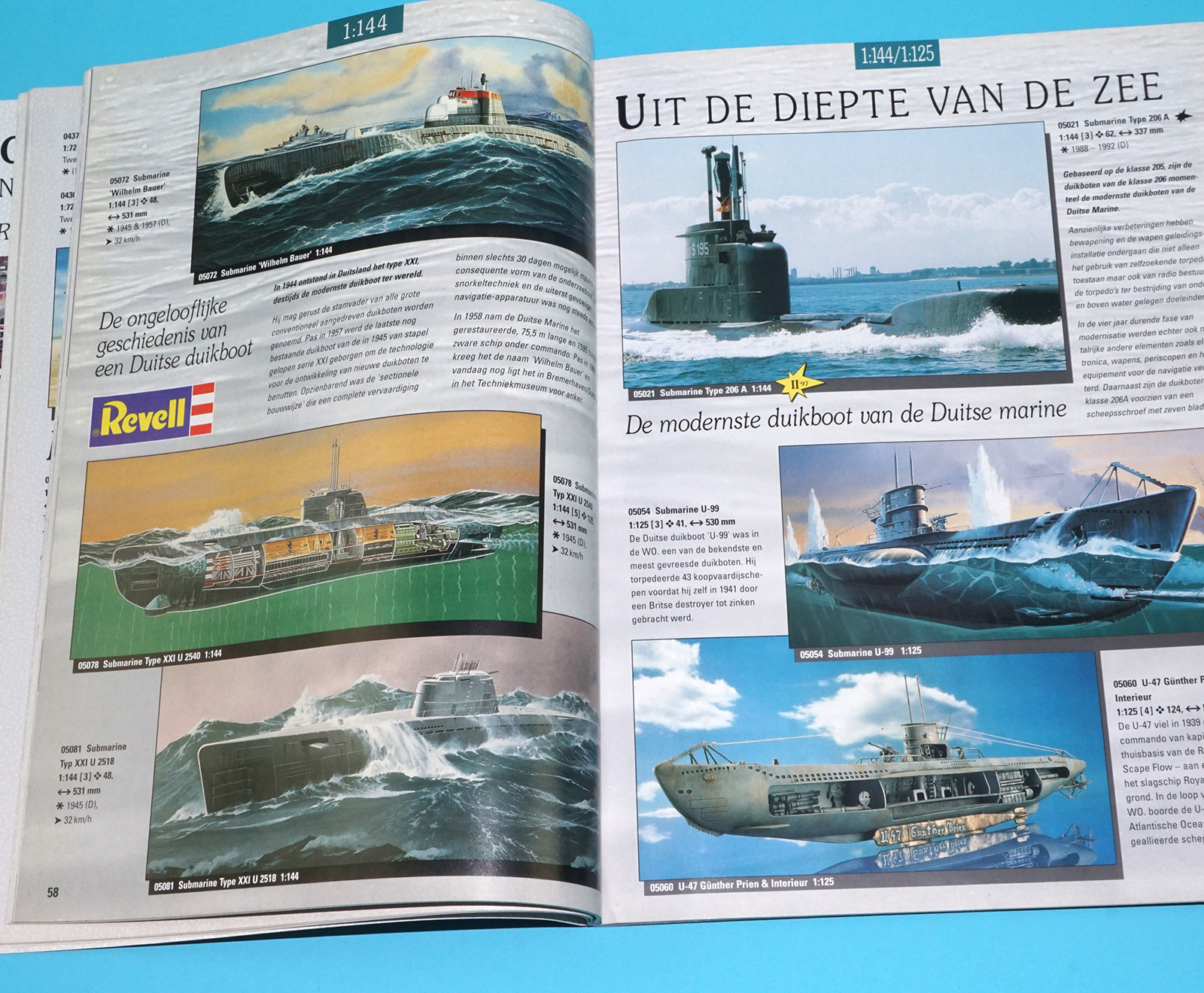 REVELL 1997 CATALOG '97/'98 HOBBY MODEL KIT KATALOG CATALOGUE BOUWDOZEN DUTCH - Image 5