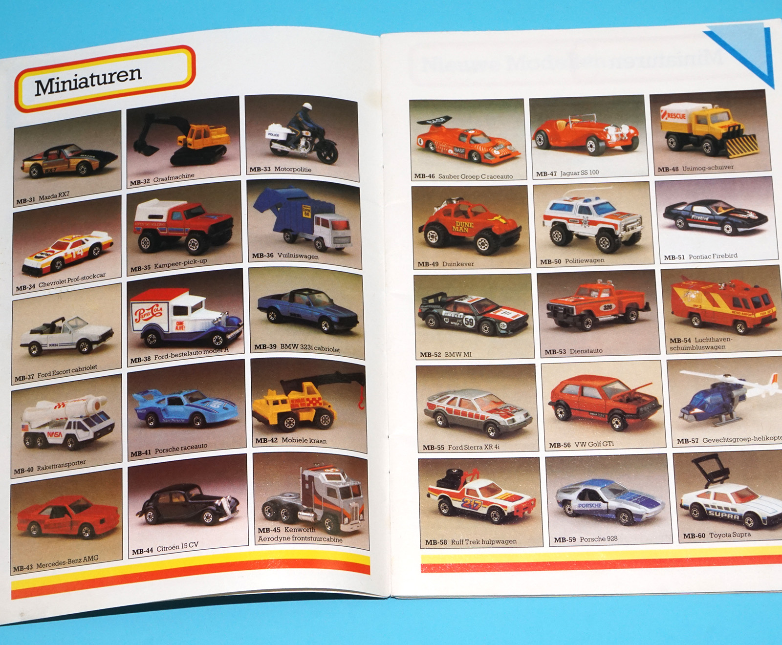 MATCHBOX TOY CATALOG 1986 COLLECTORS A5 SIZE CATALOGUE KATALOG DUTCH - Image 3