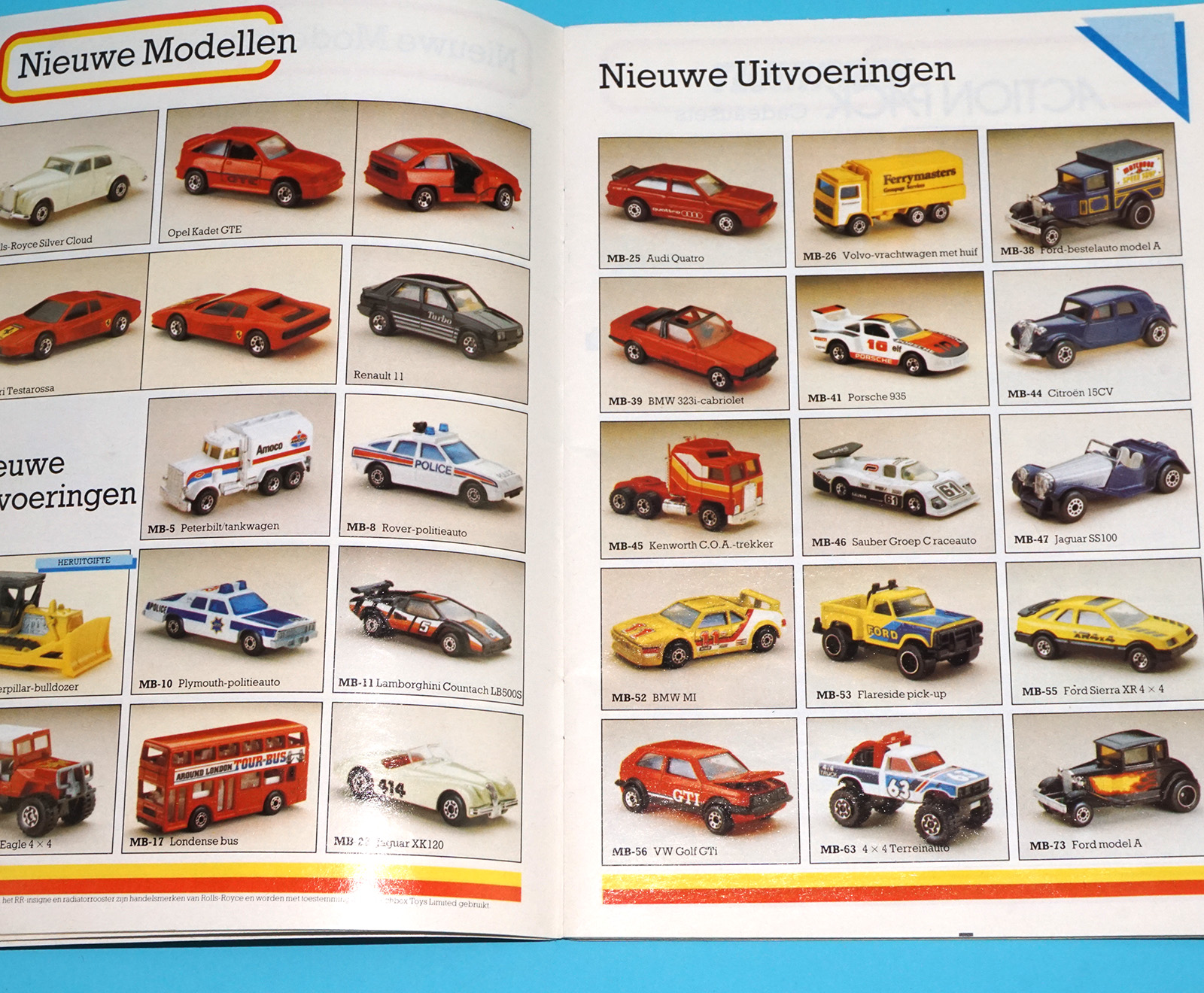 MATCHBOX TOY CATALOG 1986 COLLECTORS A5 SIZE CATALOGUE KATALOG DUTCH - Image 4