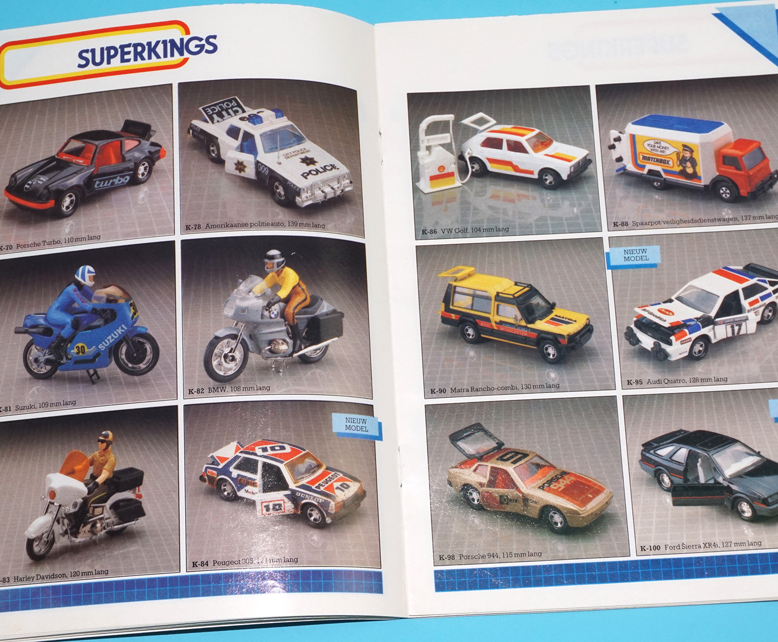 MATCHBOX TOY CATALOG 1986 COLLECTORS A5 SIZE CATALOGUE KATALOG DUTCH - Image 9