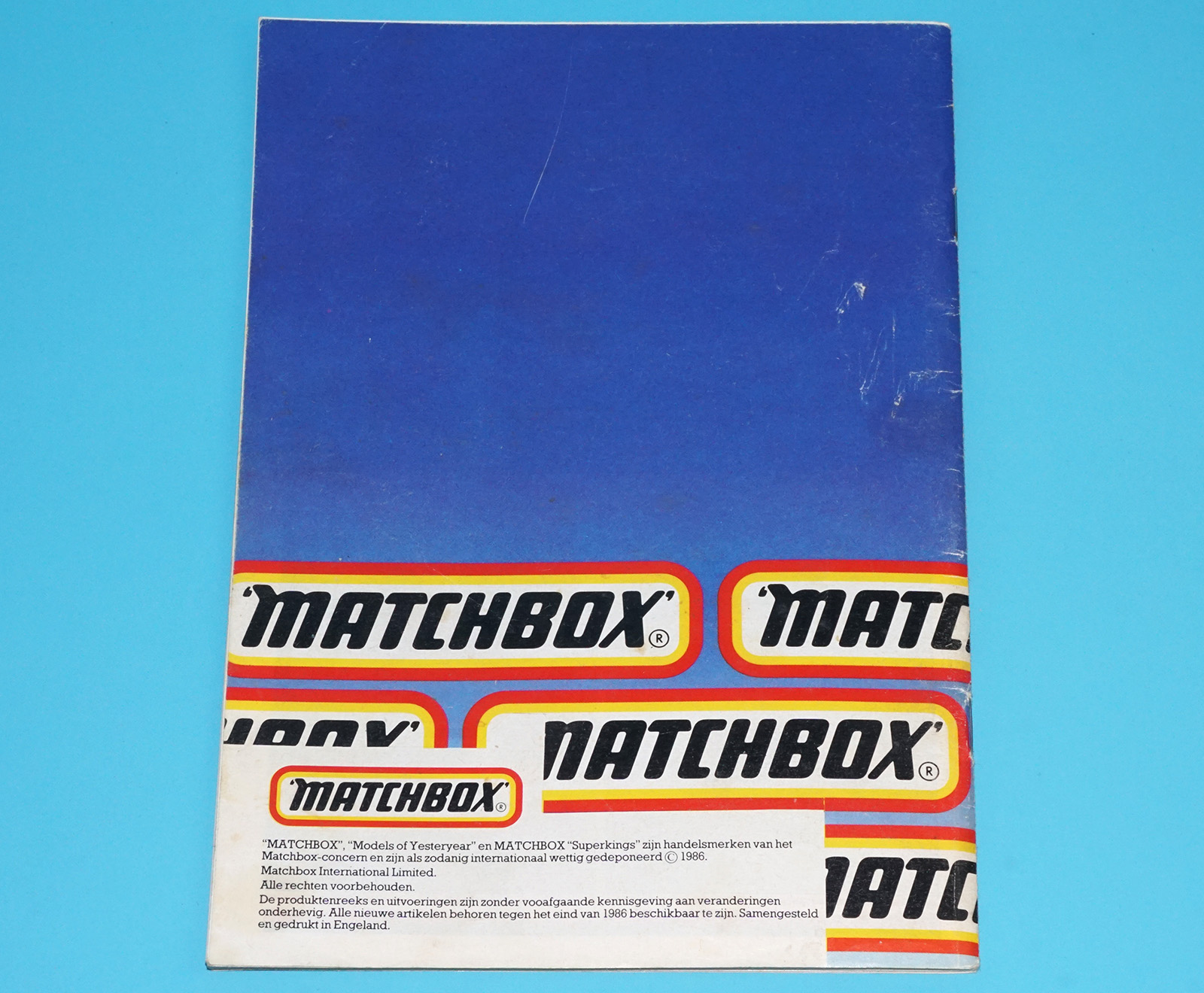 MATCHBOX TOY CATALOG 1986 COLLECTORS A5 SIZE CATALOGUE KATALOG DUTCH - Image 18