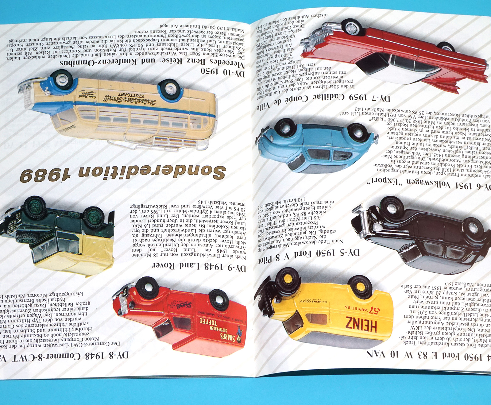 MATCHBOX TOY CATALOG 1990 YESTERYEAR DINKY COLLECTION A5 SIZE CATALOGUE KATALOG GERMAN - Image 7