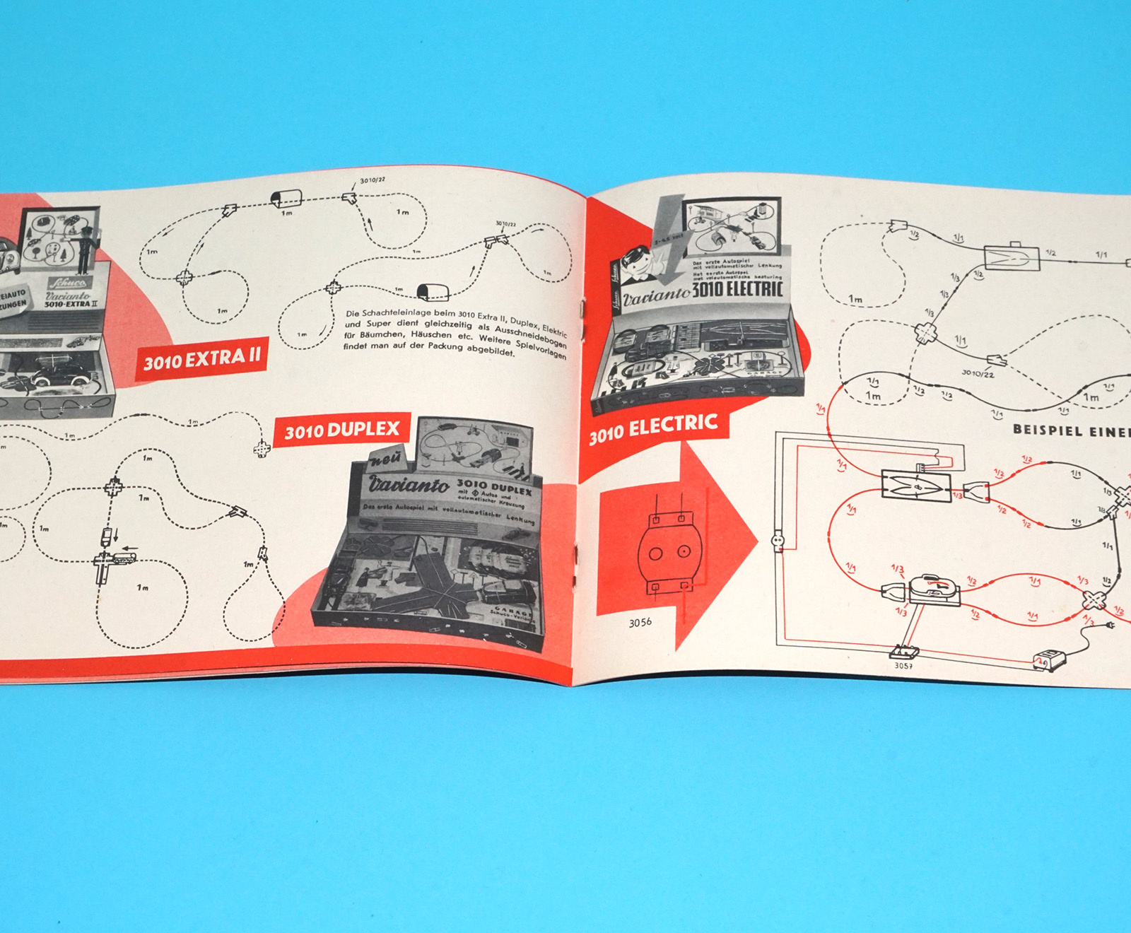 SCHUCO VARIANTO TOY CATALOG 1960s CATALOGUE KATALOG FOLDOUT GERMAN DUTCH - Image 4