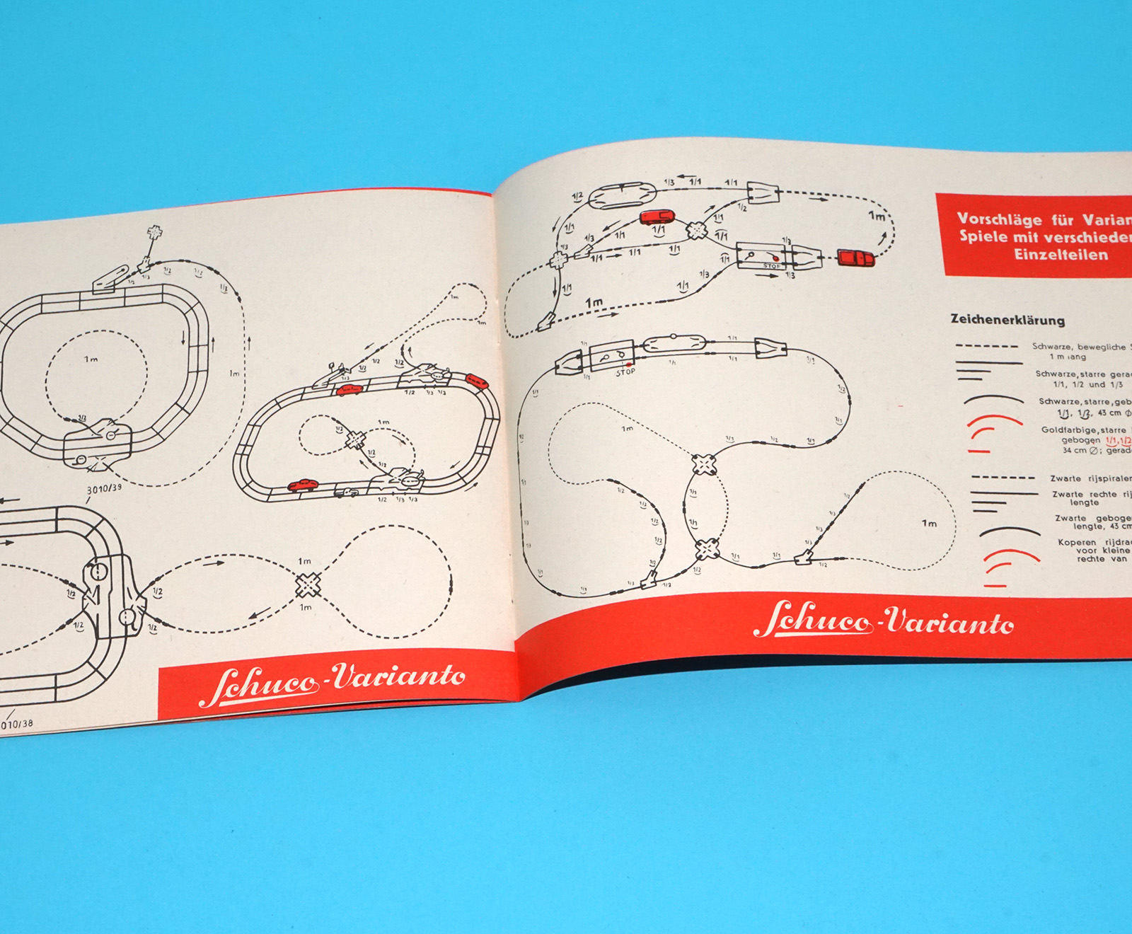 SCHUCO VARIANTO TOY CATALOG 1960s CATALOGUE KATALOG FOLDOUT GERMAN DUTCH - Image 5