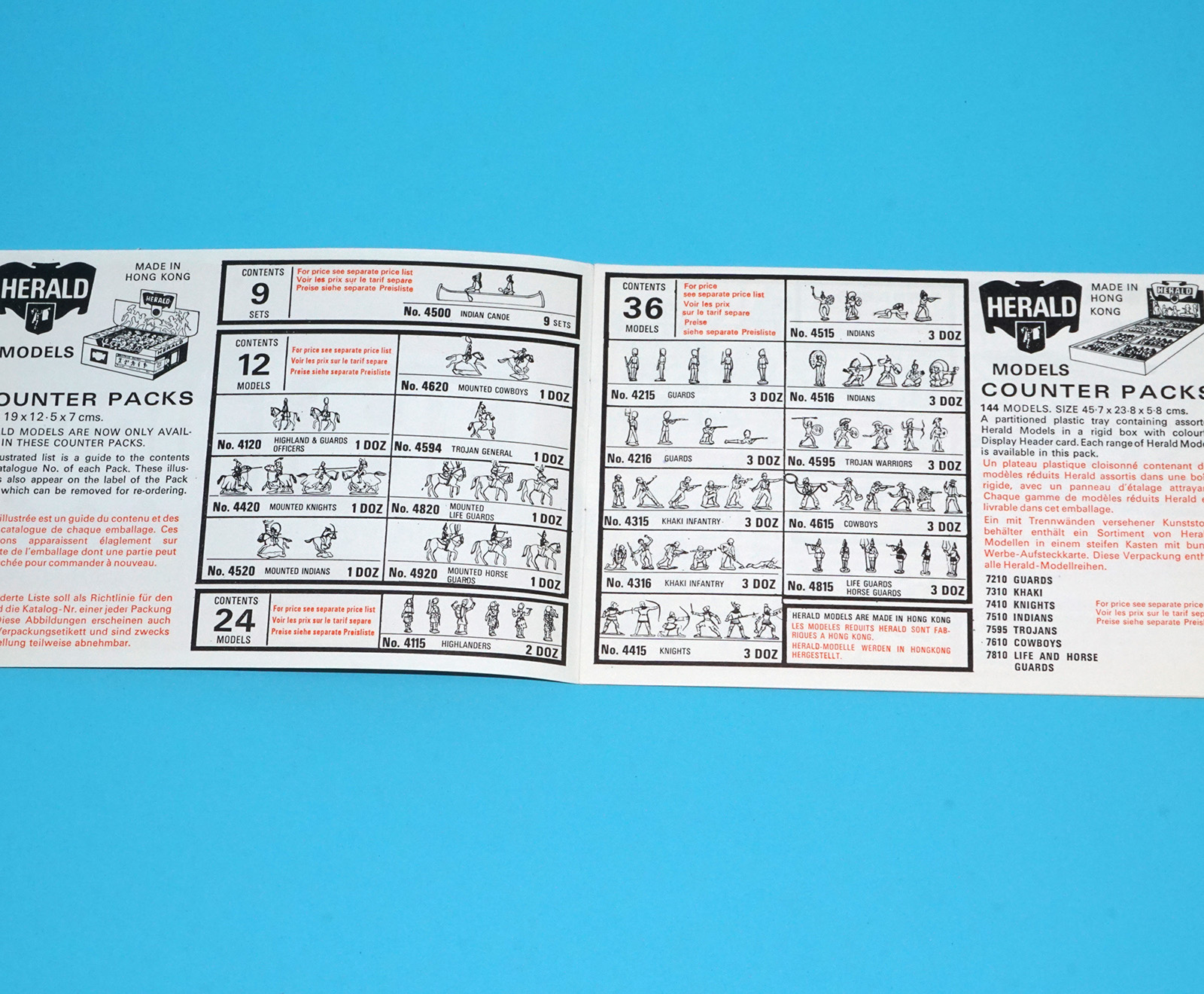 BRITAINS TOY CATALOG 1968 CATALOGUE KATALOG EXPORT - Image 2