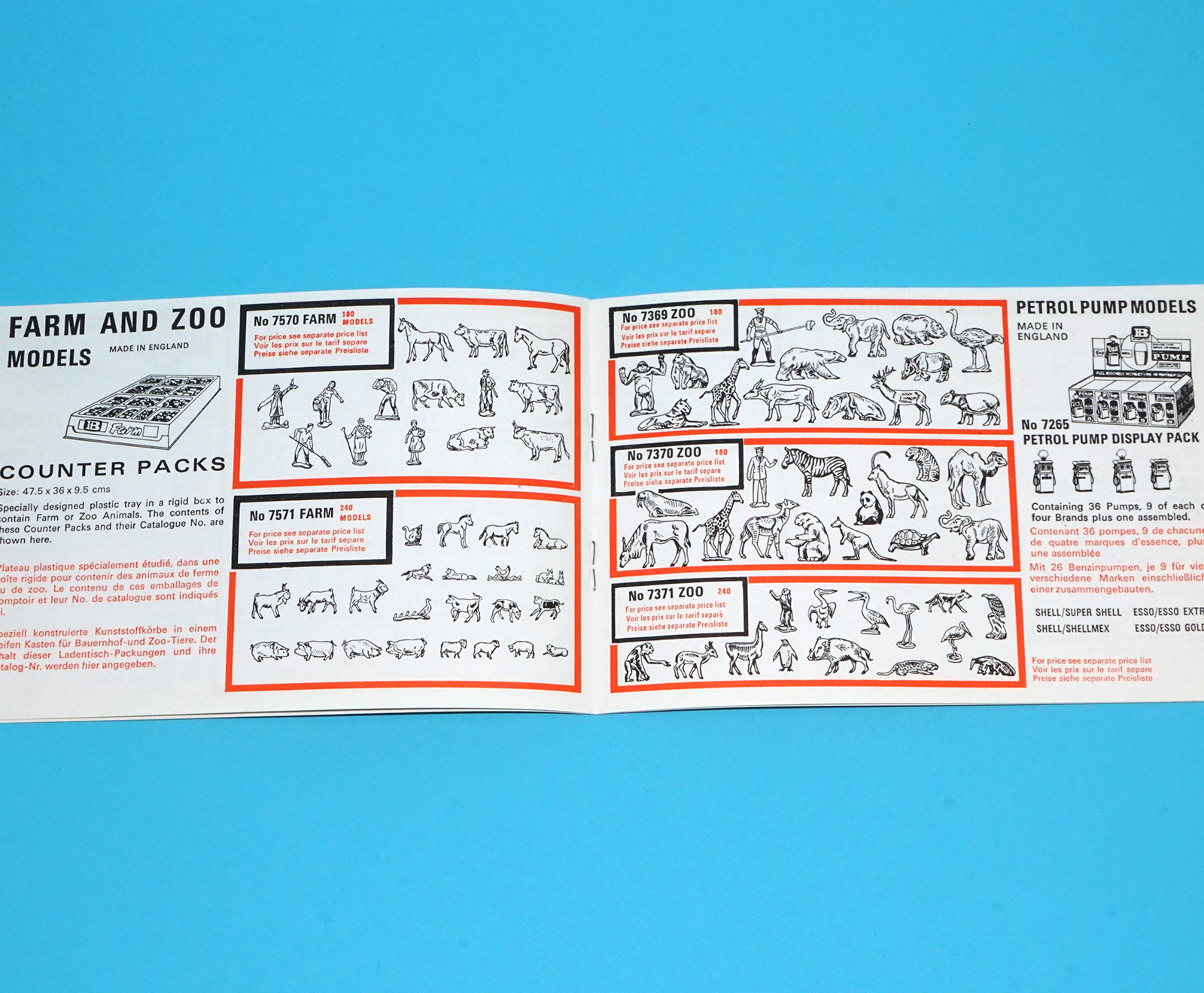 BRITAINS TOY CATALOG 1968 CATALOGUE KATALOG EXPORT - Image 3