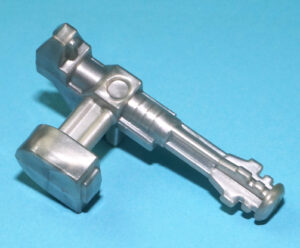 TRANSFORMERS G1 ORIGINAL SPARE PART BASE TRYPTICON SINGLE BARRELED BLASTER 1986 HASBRO