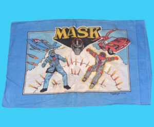 M.A.S.K SINGLE BED DUVET COVER SHEETS PILLOW CASE 1986 KENNER PARK TOYS