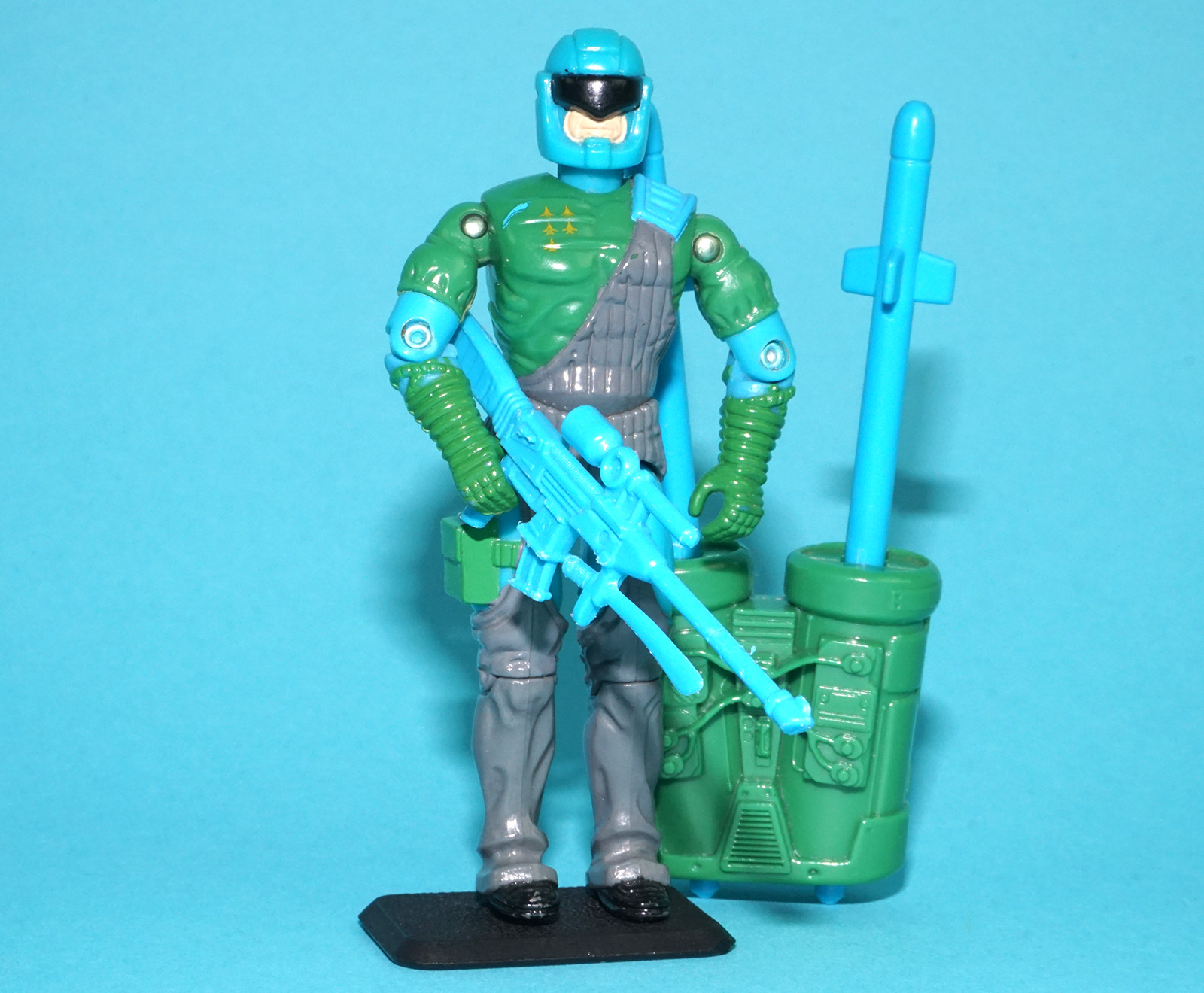 1992 GI JOE FLAK-VIPER v1 100% COMPLETE C9 HASBRO - Image 2