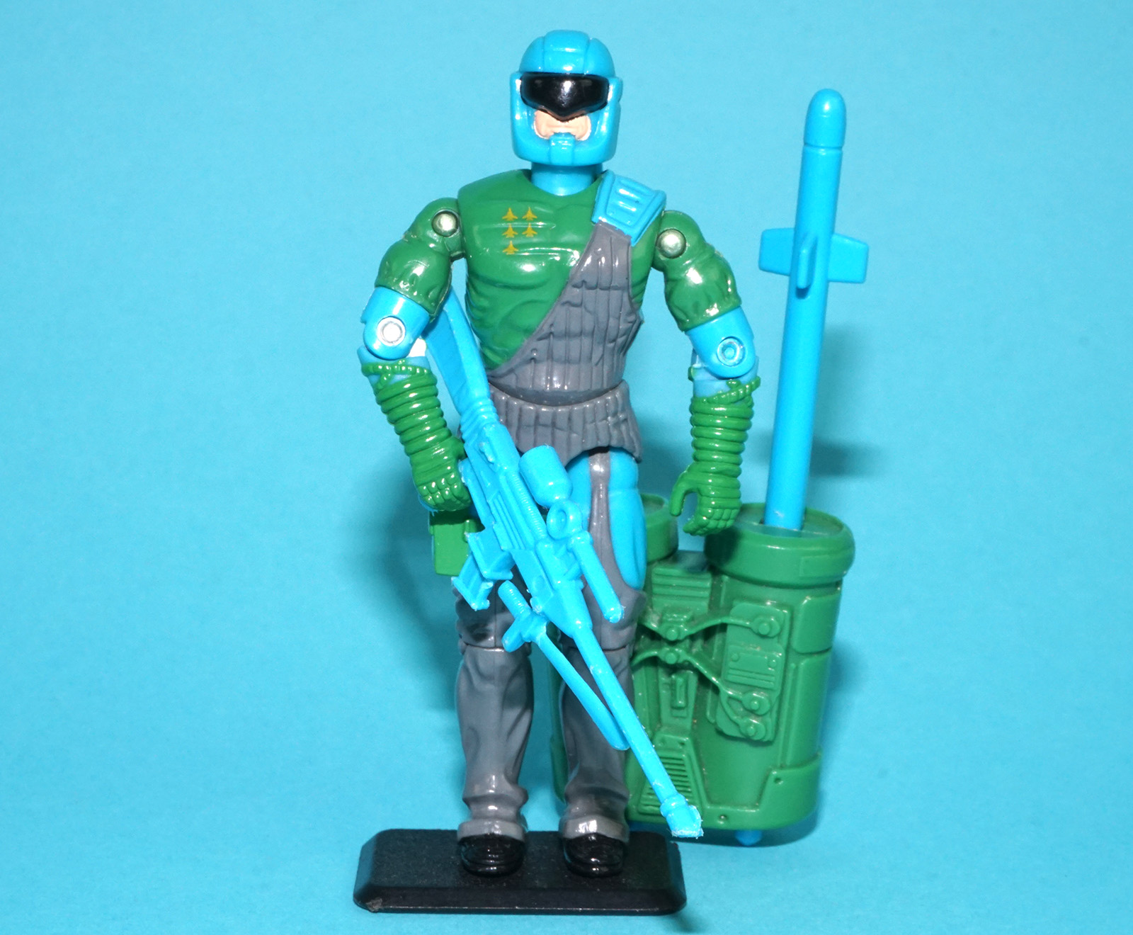 1992 GI JOE FLAK-VIPER v1 100% COMPLETE C9+ HASBRO
