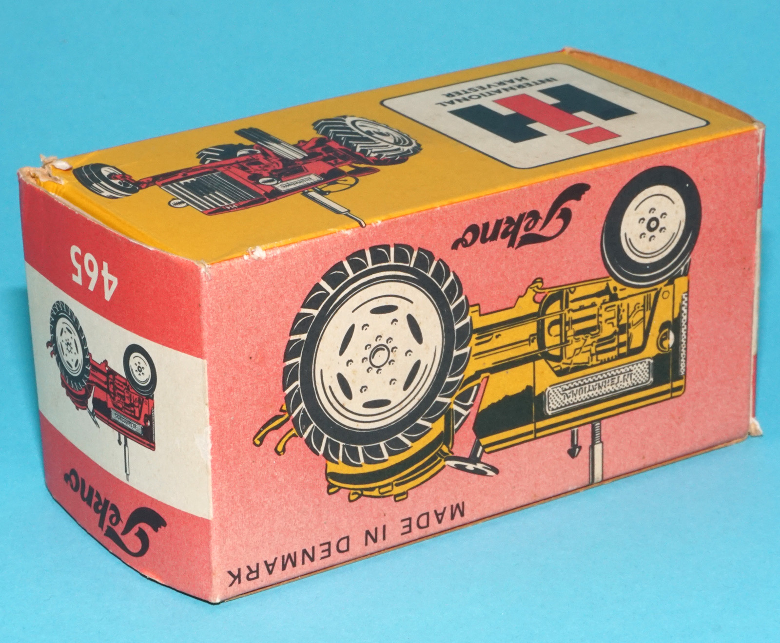 TEKNO #465 MCCORMICK INTERNATIONAL TRACTOR COMPLETE BOXED ORIGINAL BOX 1970s DENMARK - Image 6
