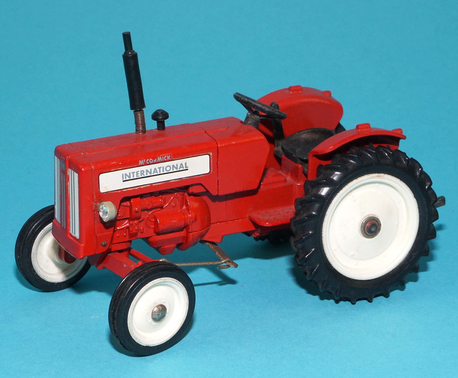 TEKNO #465 MCCORMICK INTERNATIONAL TRACTOR COMPLETE BOXED ORIGINAL BOX 1970s DENMARK - Image 8