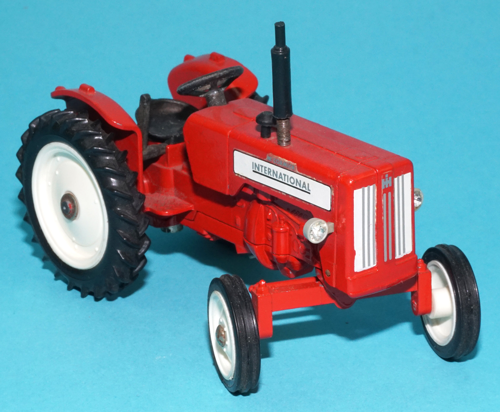 TEKNO #465 MCCORMICK INTERNATIONAL TRACTOR COMPLETE BOXED ORIGINAL BOX 1970s DENMARK - Image 9
