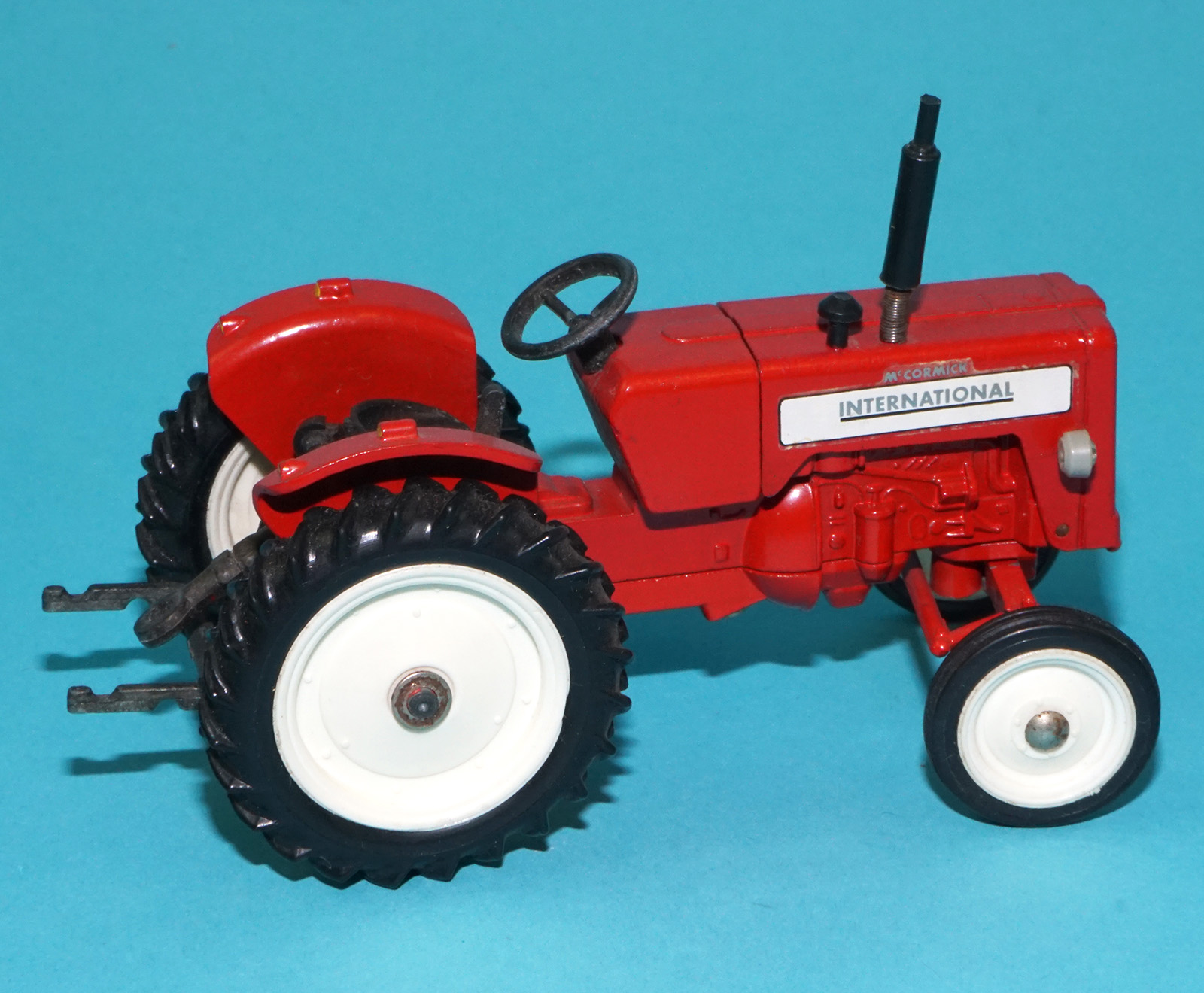 TEKNO #465 MCCORMICK INTERNATIONAL TRACTOR COMPLETE BOXED ORIGINAL BOX 1970s DENMARK - Image 10
