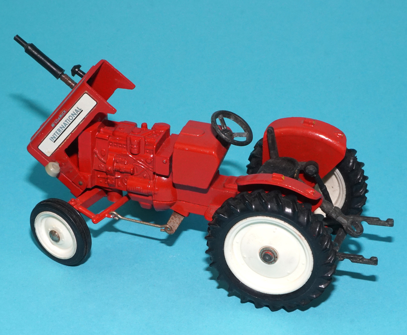 TEKNO #465 MCCORMICK INTERNATIONAL TRACTOR COMPLETE BOXED ORIGINAL BOX 1970s DENMARK - Image 12