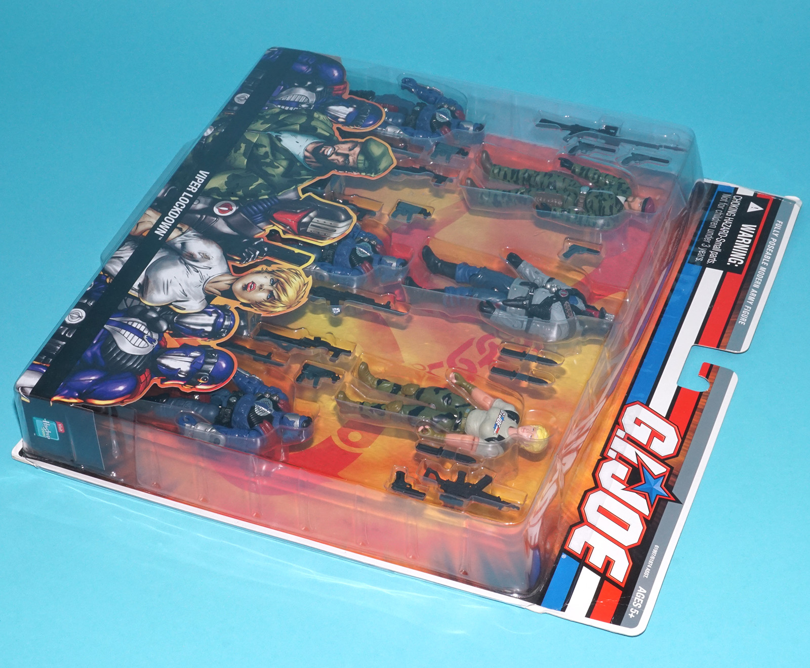 2006 GI JOE VIPER LOCKDOWN MOC MOSC GI JANE COBRA INTERROGATOR VIPER 6-PACK HASBRO DTC - Image 11
