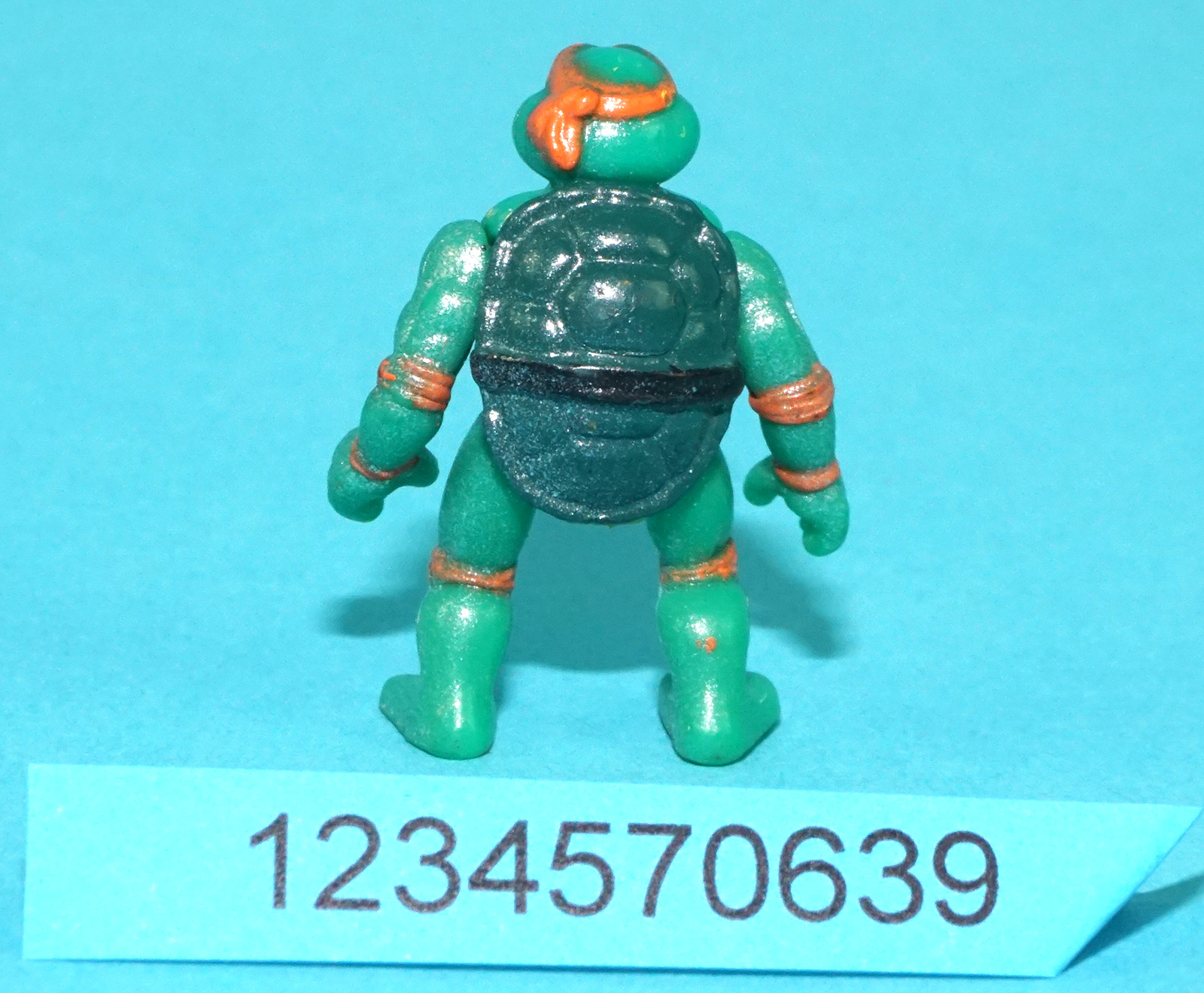 TMNT TEENAGE MUTANT NINJA TURTLES ORIGINAL SPARE PART MINI MUTANTS TOON MIKE FIGURE 1994 PLAYMATES - Image 3