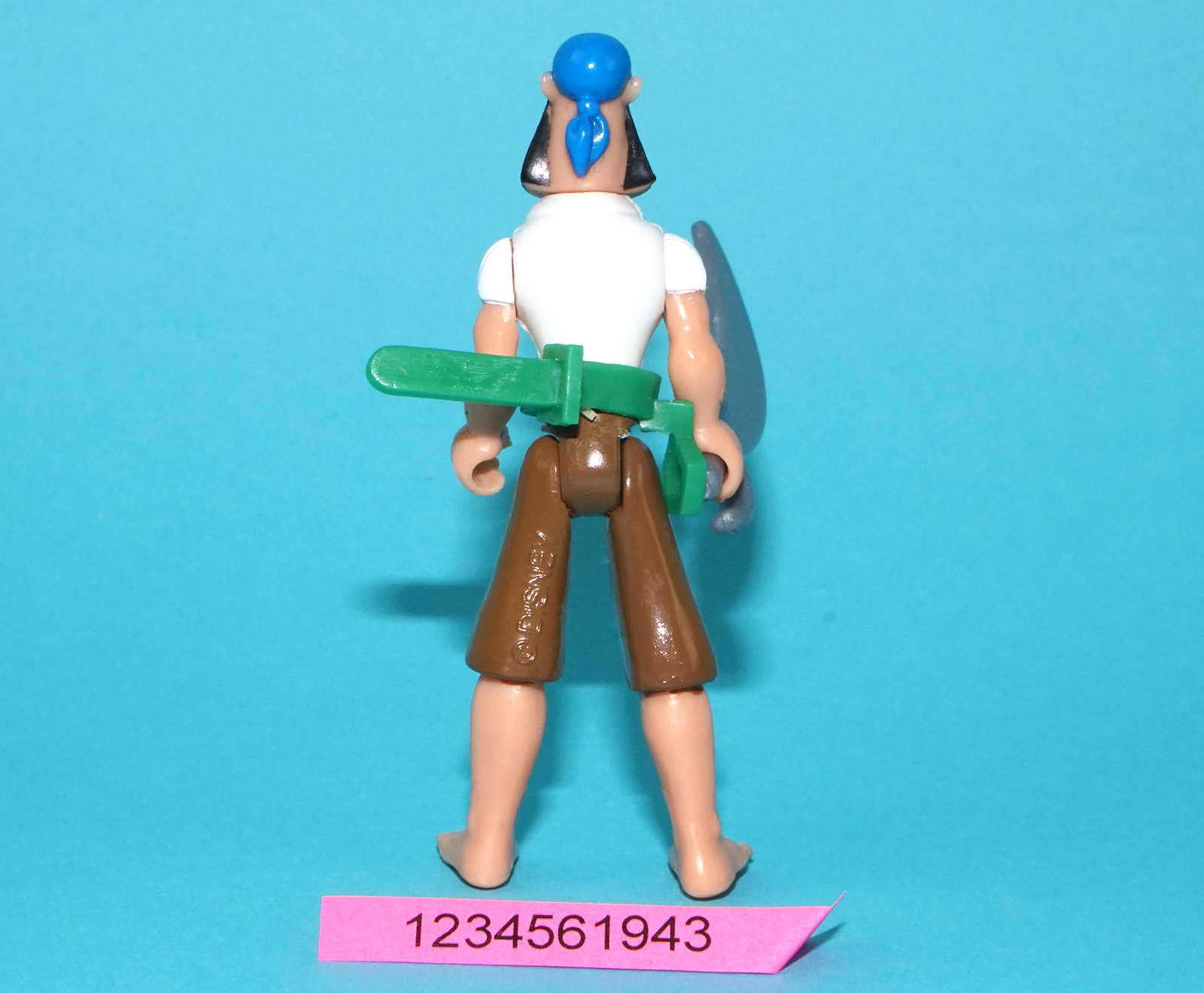 DISNEY HEROES PETER PAN ACTION FIGURE PIRATE 100% COMPLETE 2003 FAMOSA - Image 3