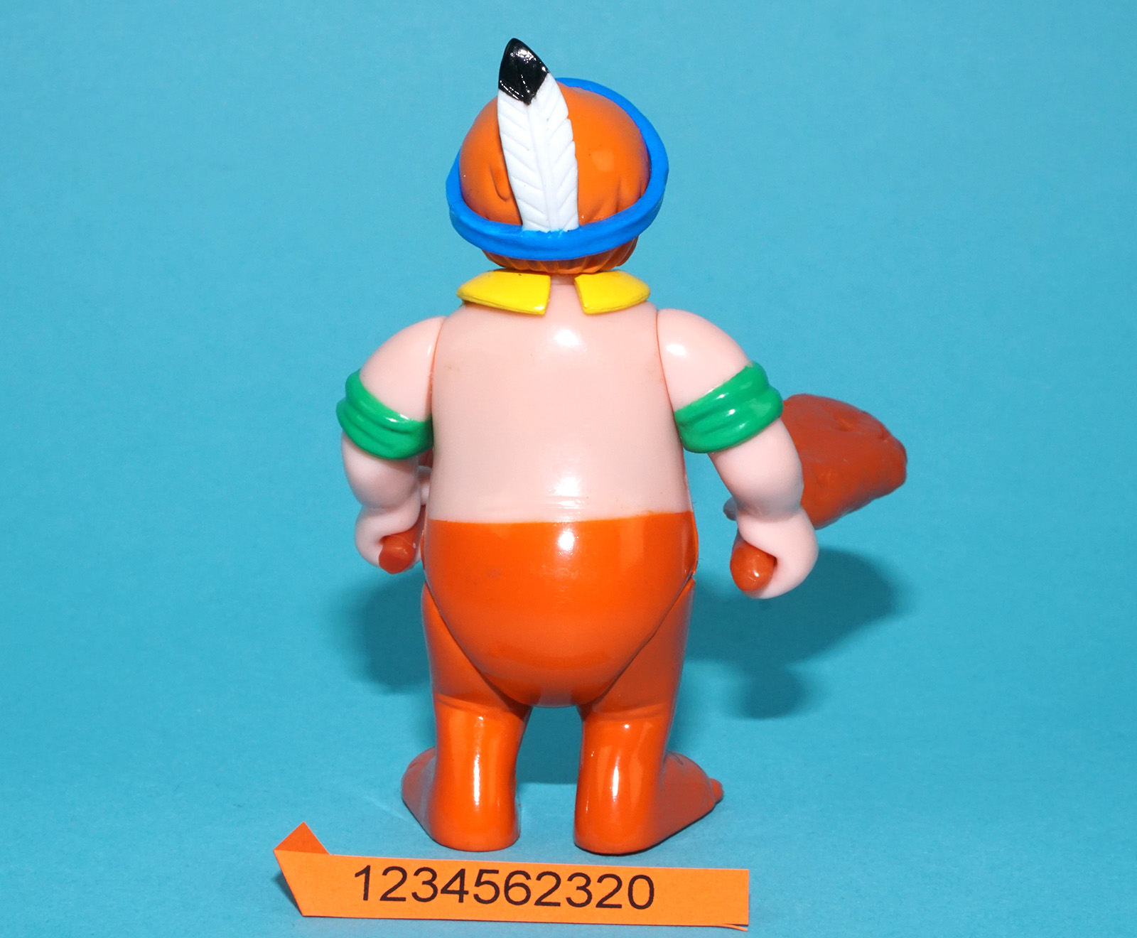 DISNEY HEROES PETER PAN ACTION FIGURE LOST BOY CUBBY INDIAN OUTFIT 100% COMPLETE 2003 FAMOSA - Image 3