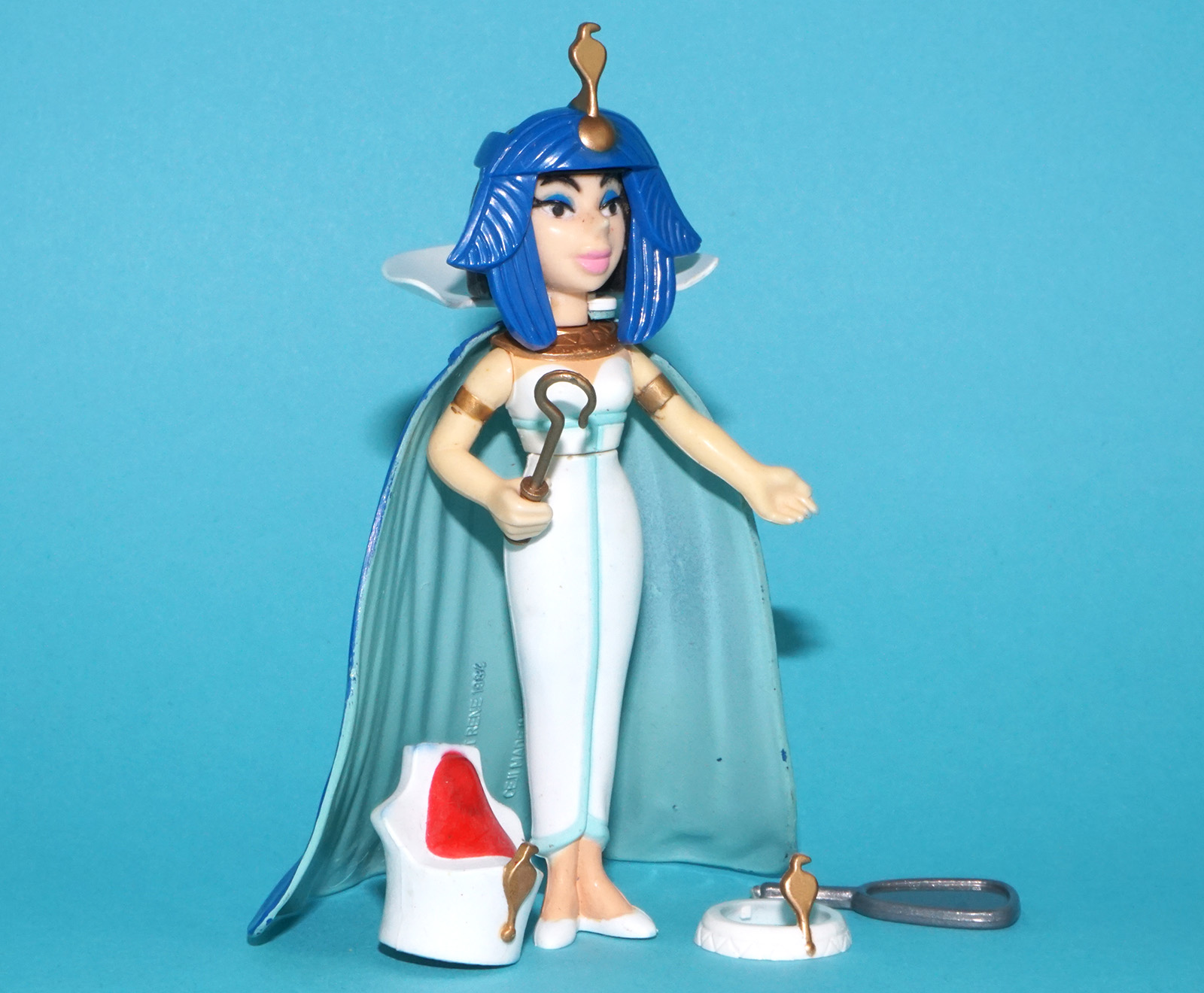 ASTERIX PLAY ACTION FIGURES 6223 CLEOPATRA 100% COMPLETE 1984 CEJI TOYCLOUD - Image 2